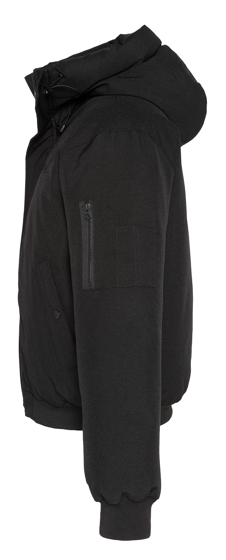 Jack met hoge kraag SCHOTT Zwart