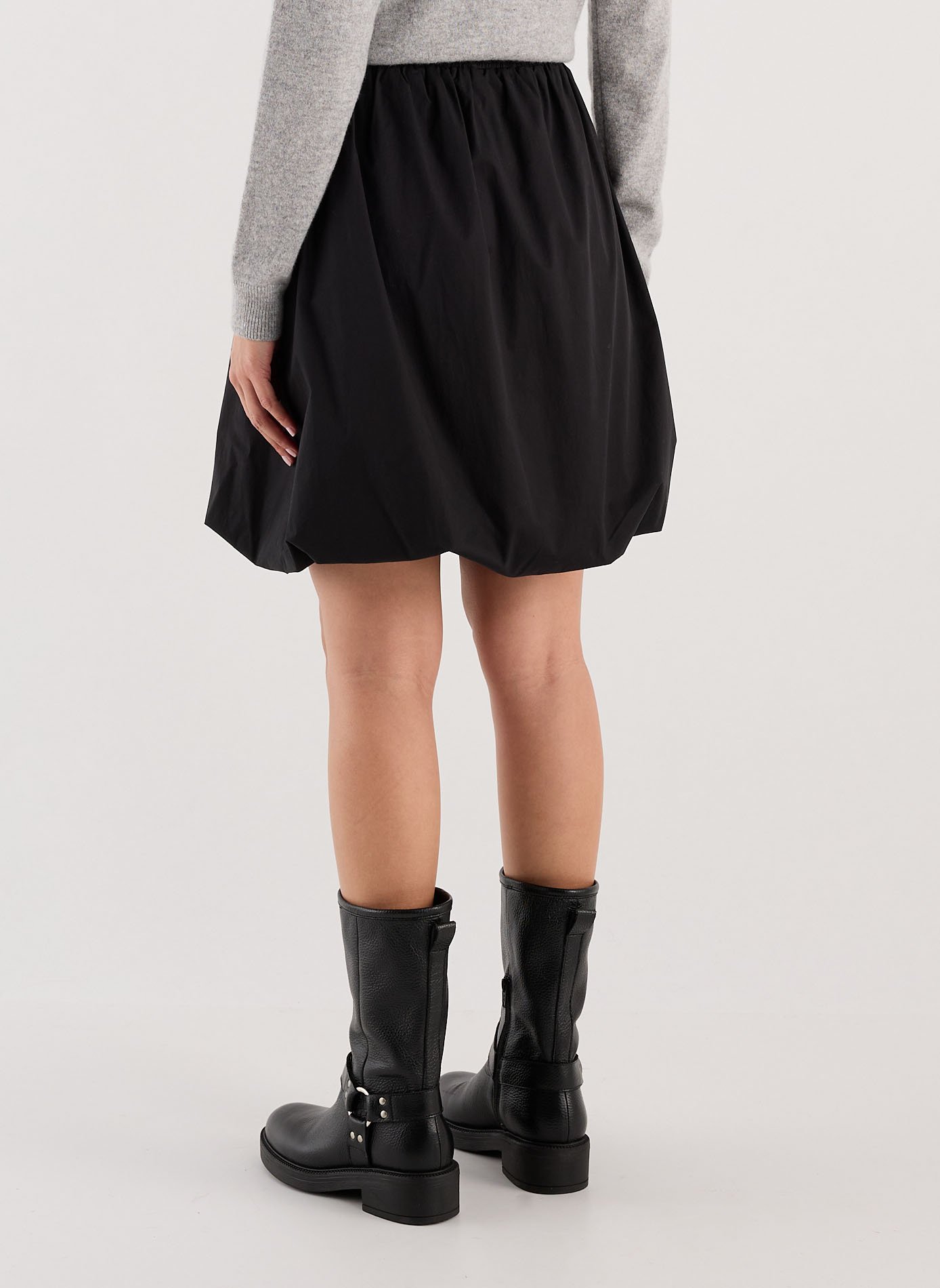 Jupe bouleen coton mélangé SAISON 1865 Noir