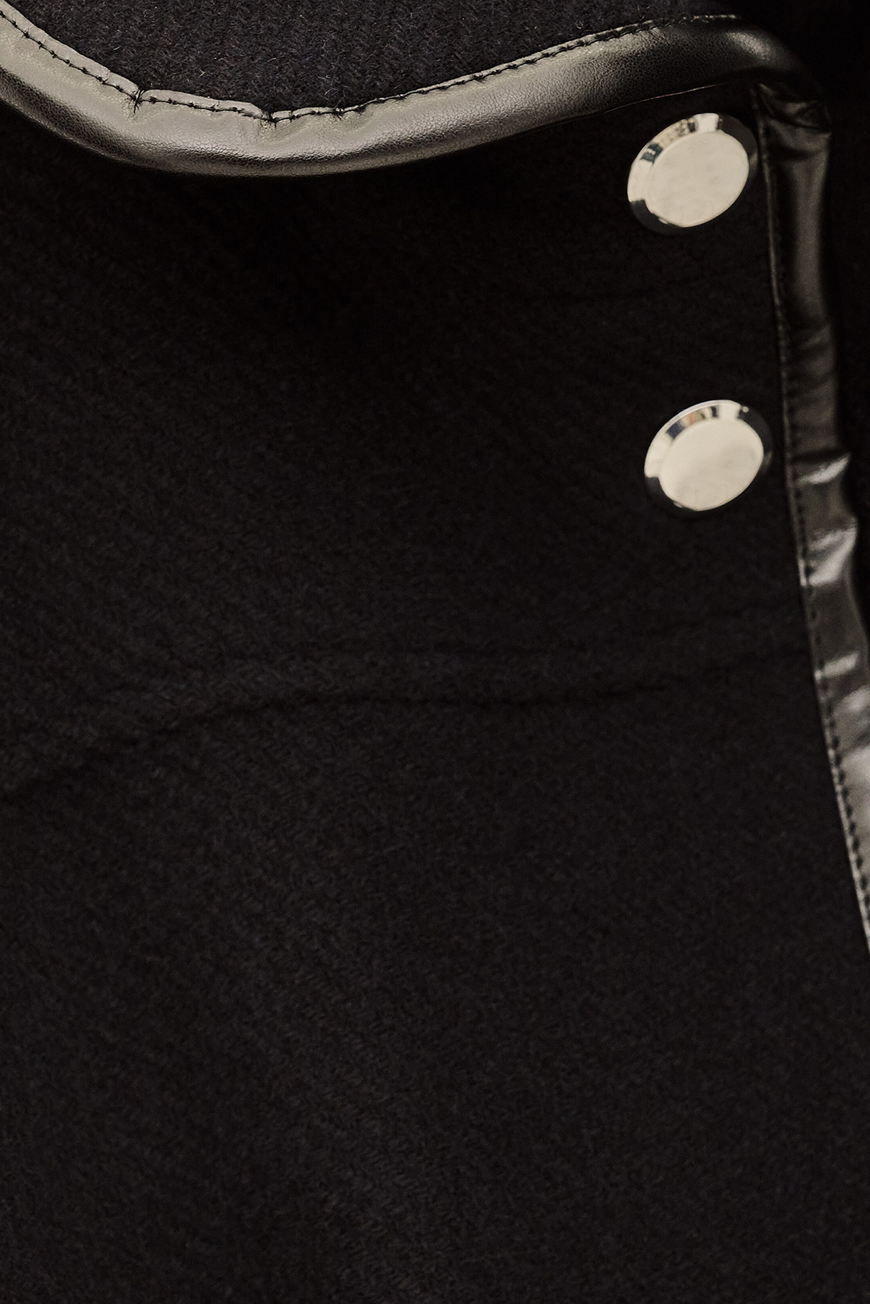 Jas met klassieke kraag BA&SH Blauw