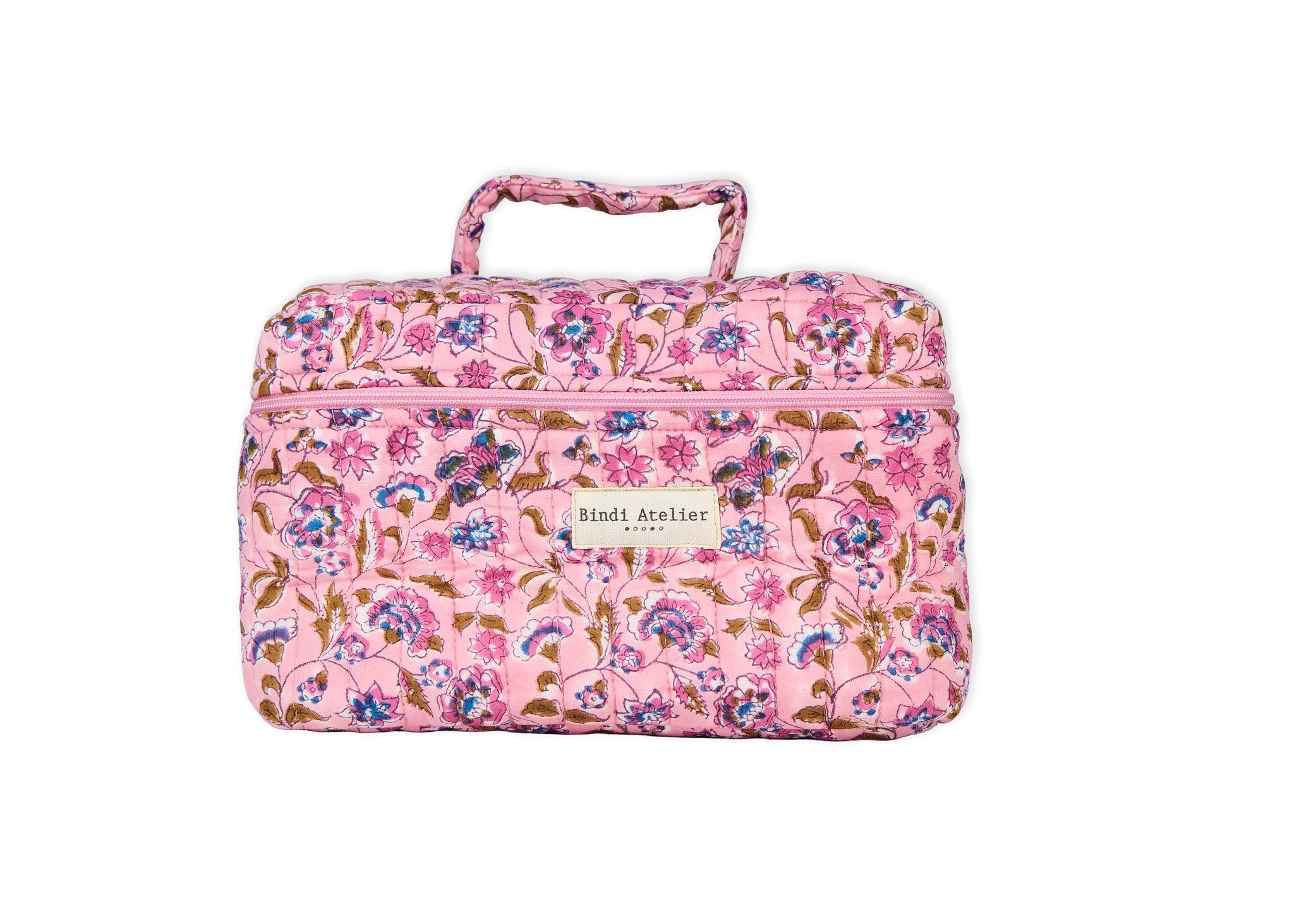 Printed edel vanity case BINDI ATELIER Pink