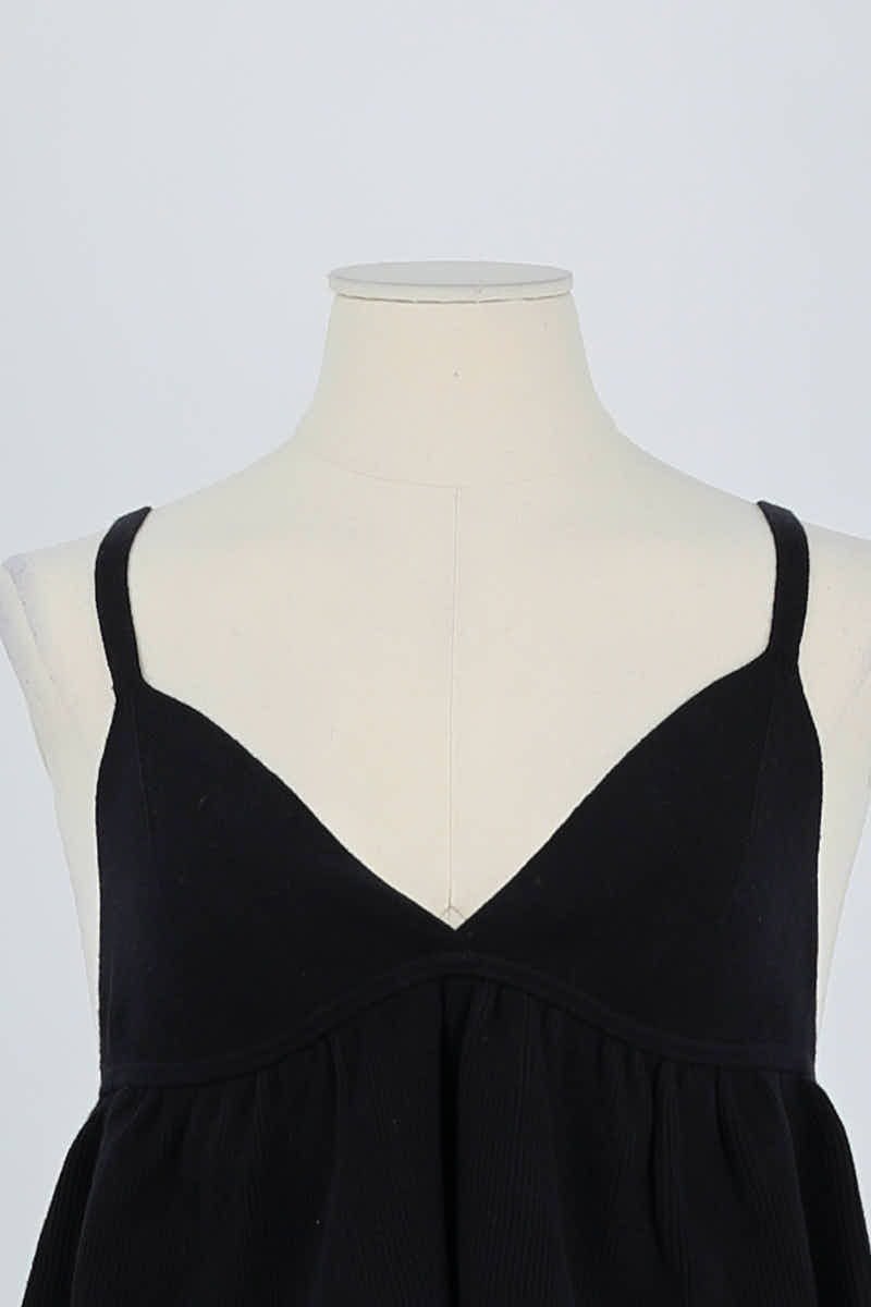 Azawood sleeveless top SEZANE - Seconde main Black