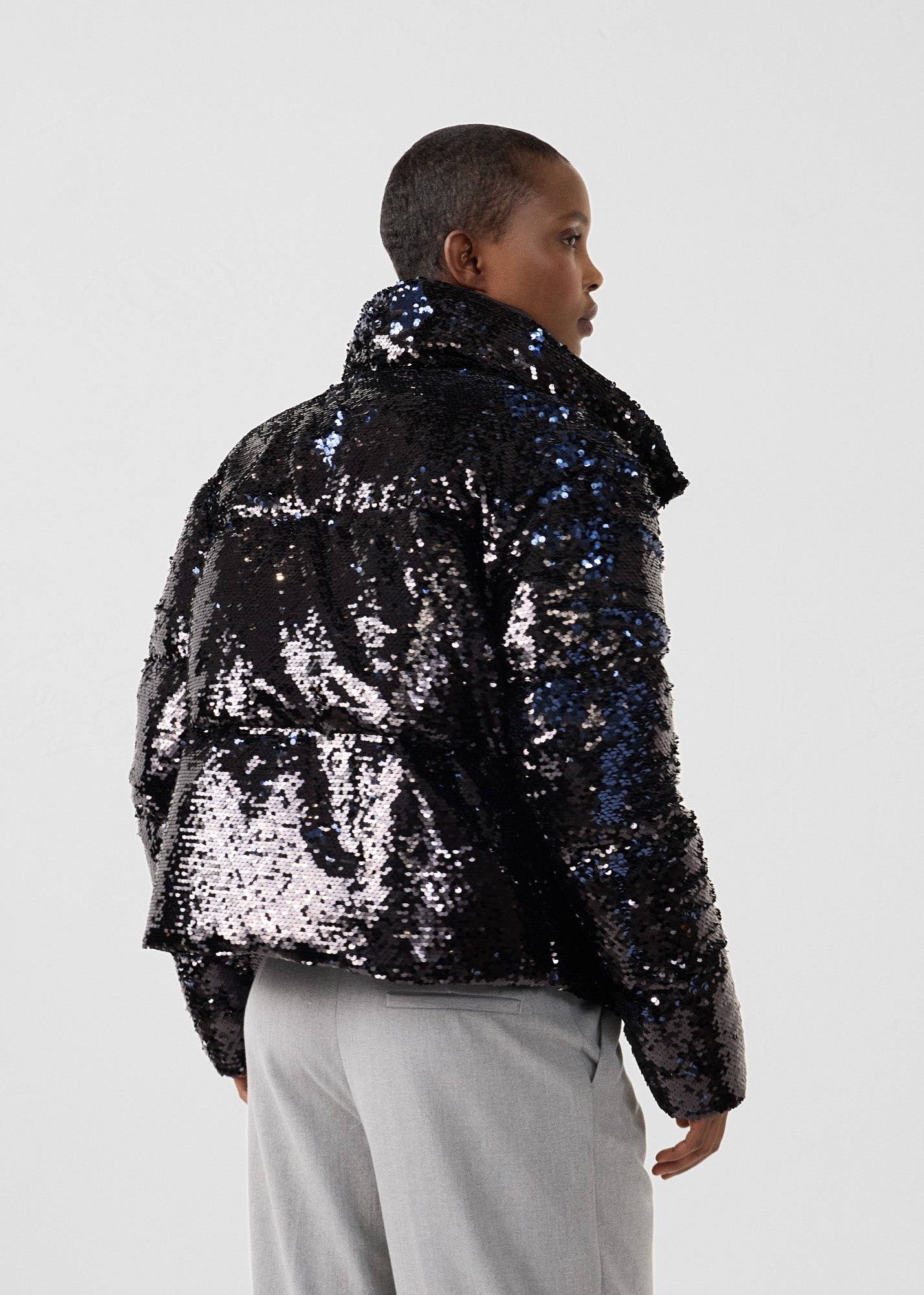 Black sequin jacket/isadora JOTT Black