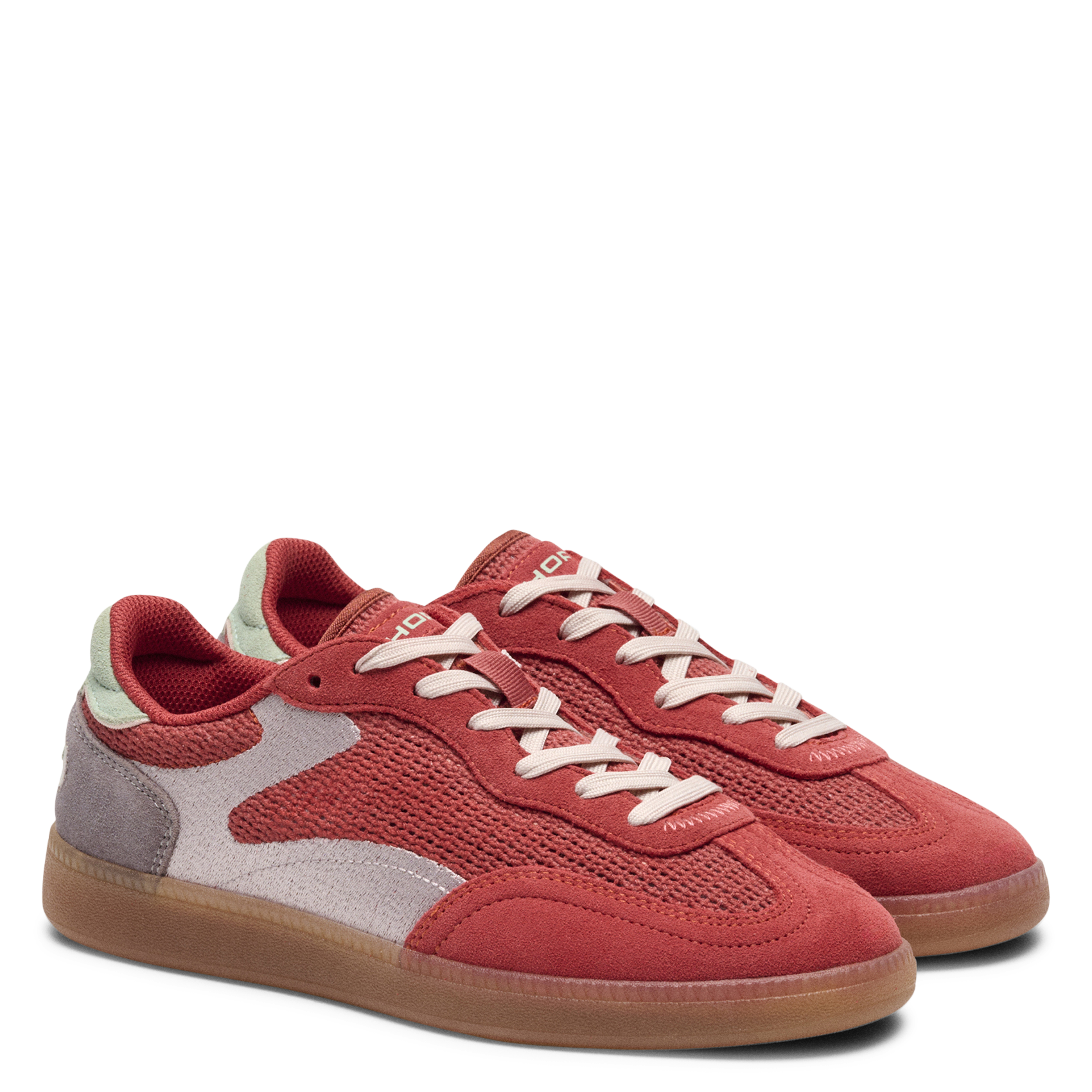 Flache Sneaker zum Schnüren HOFF Rot