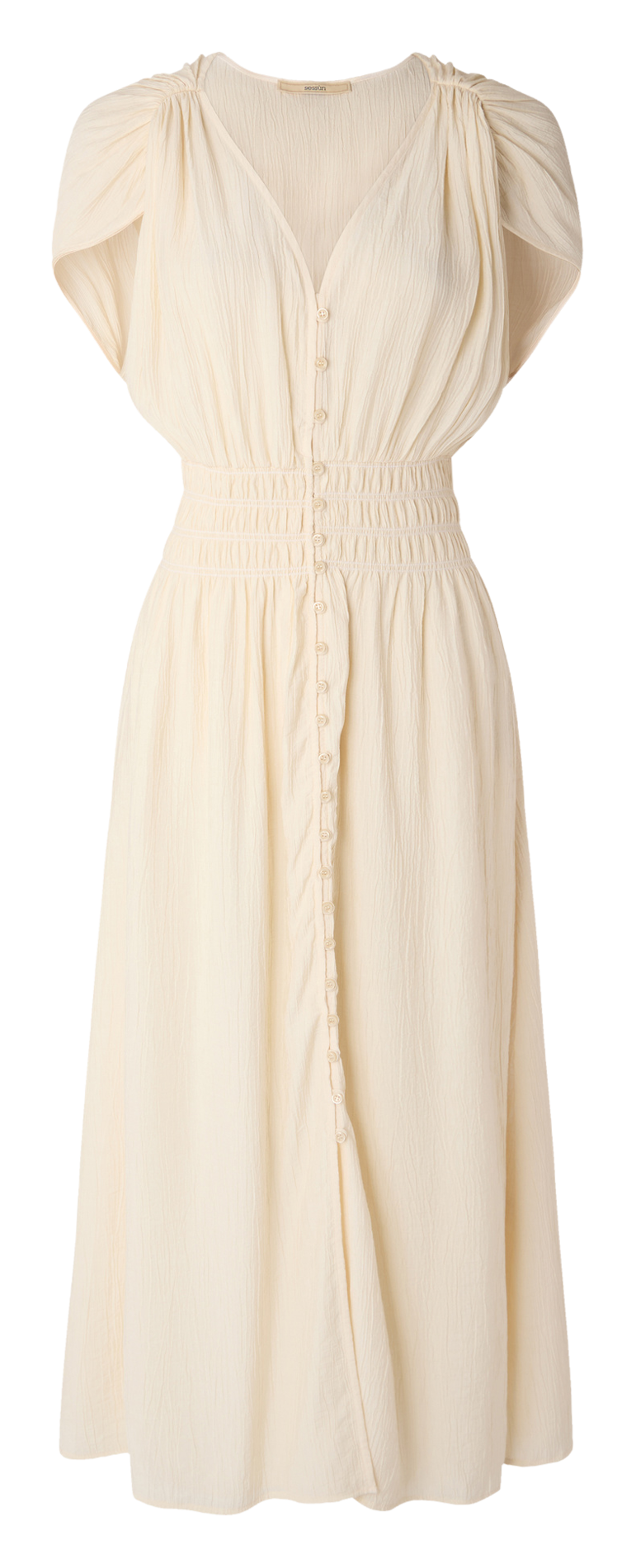 Robe chemise droite SESSUN Beige