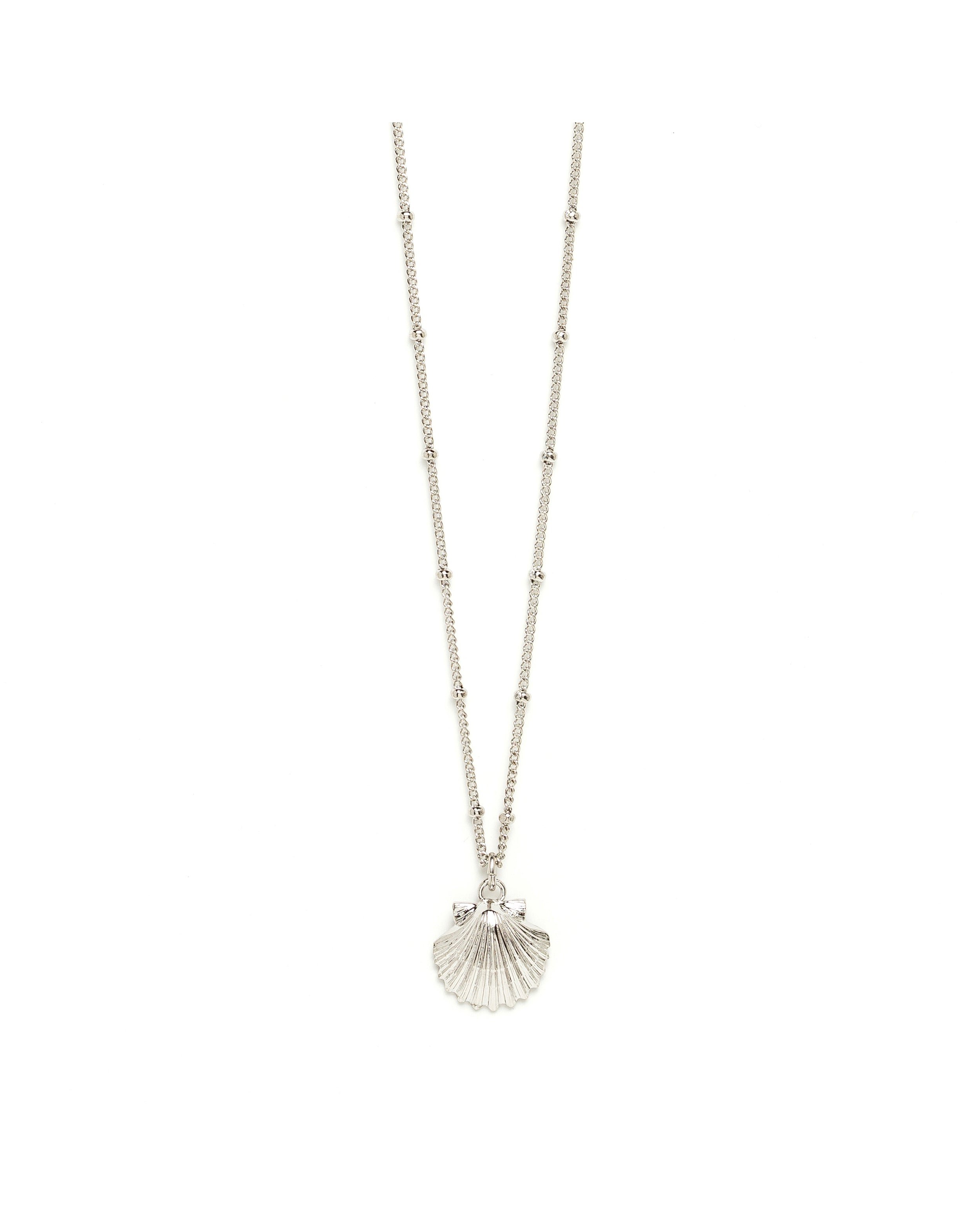 Gold-plated seashell necklace MONSIEUR SIMONE Silver