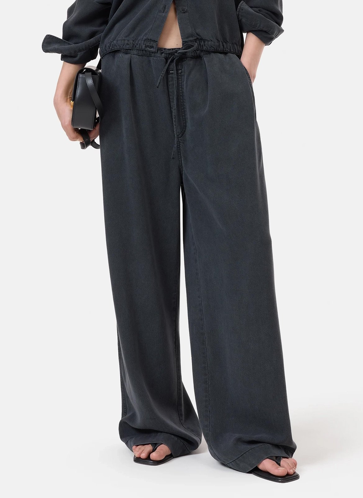 Pantalon lagre  CLOSED Noir