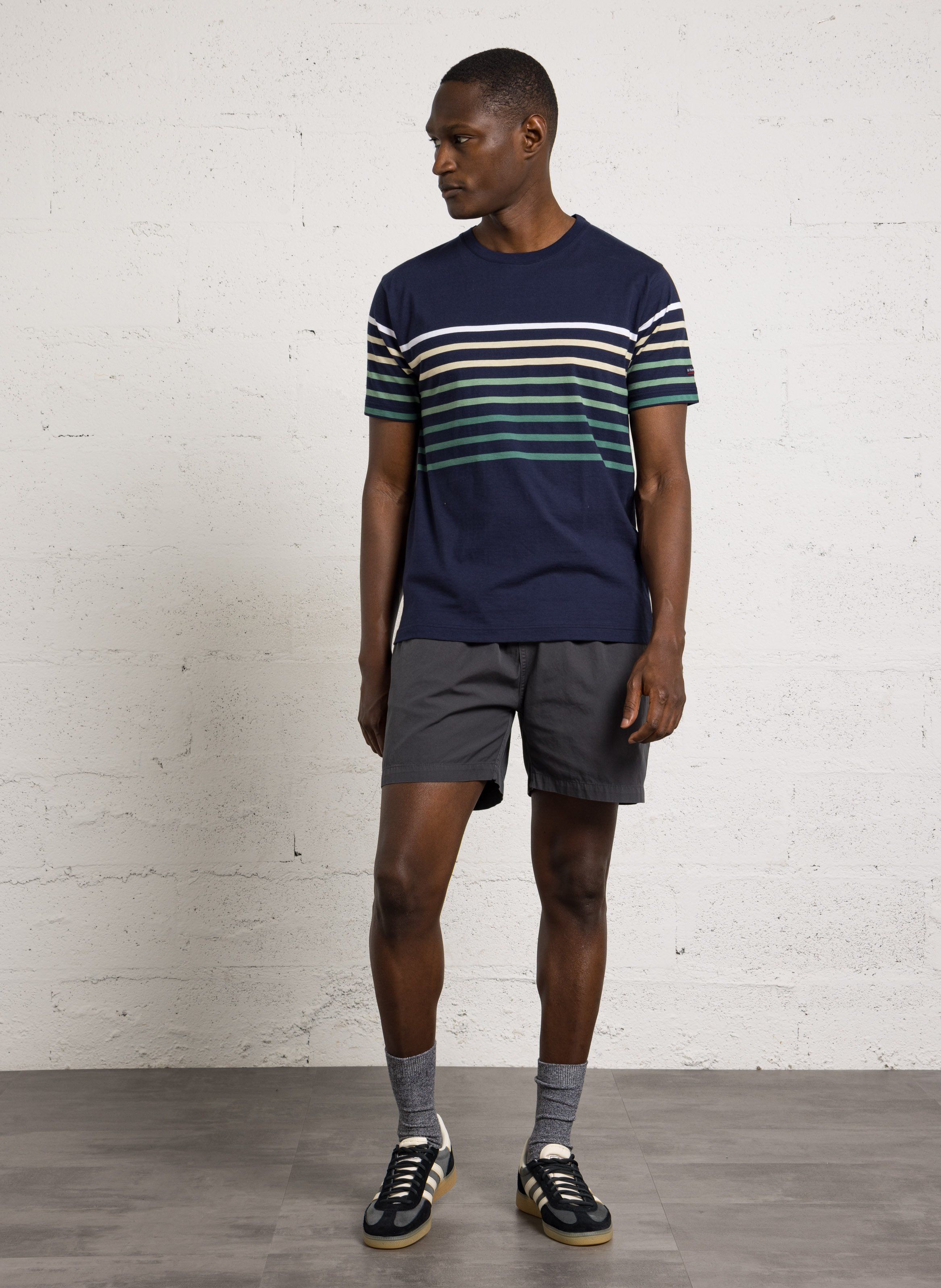 Shorts aus Bio-Baumwolle, Regular Fit COLORFUL STANDARD Grau