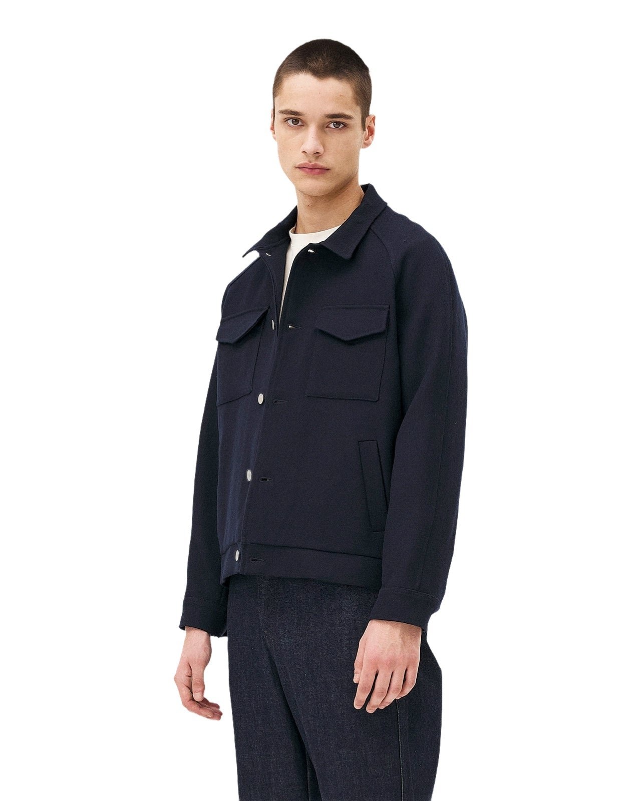 Raglan jacket Palma Navy Noyoco Blue