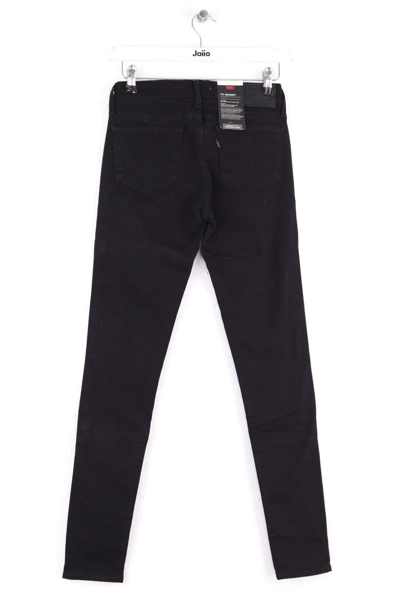 Cropped slim jeans with studs LEVI'S - Seconde main Black