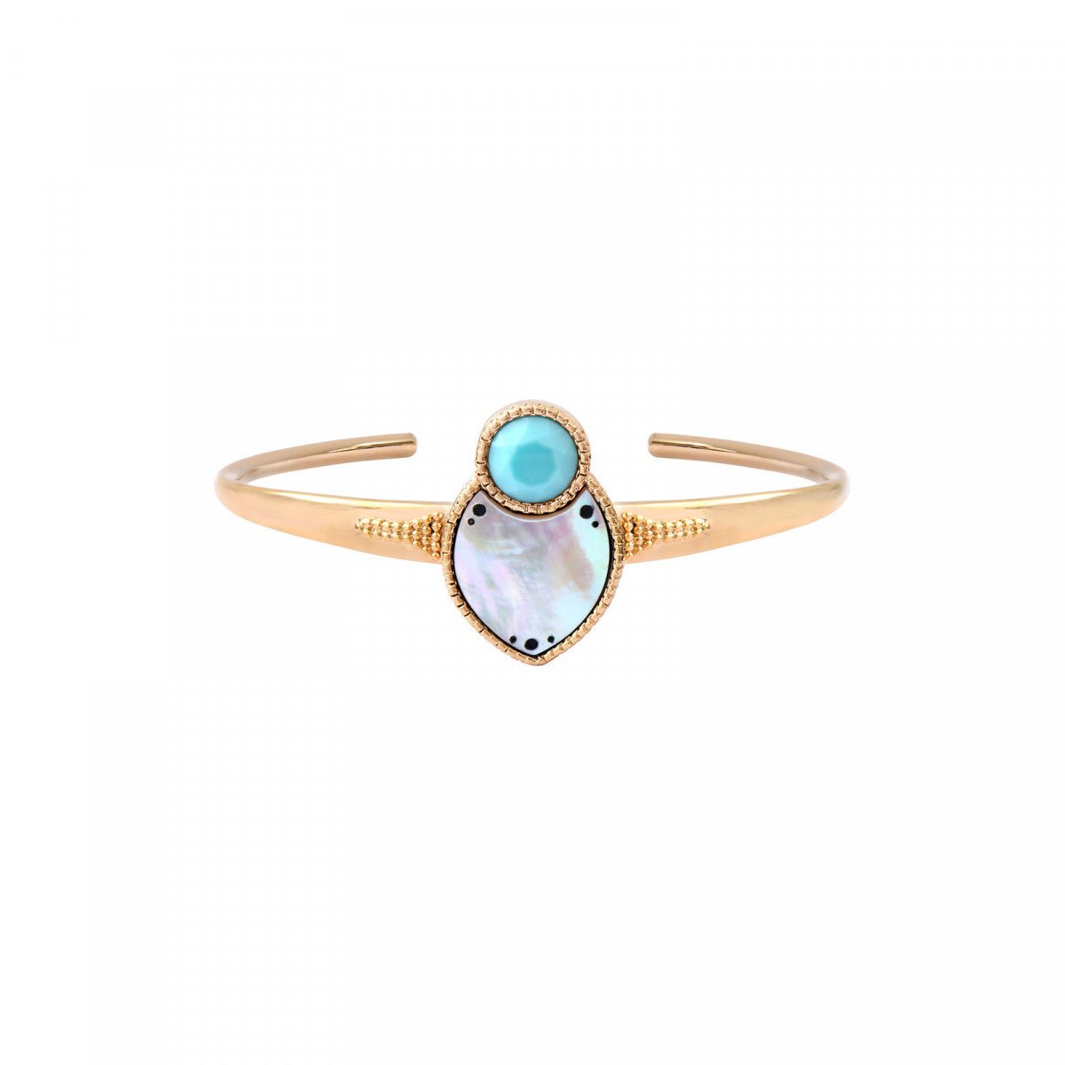 Adjustable bangle SATELLITE PARIS White