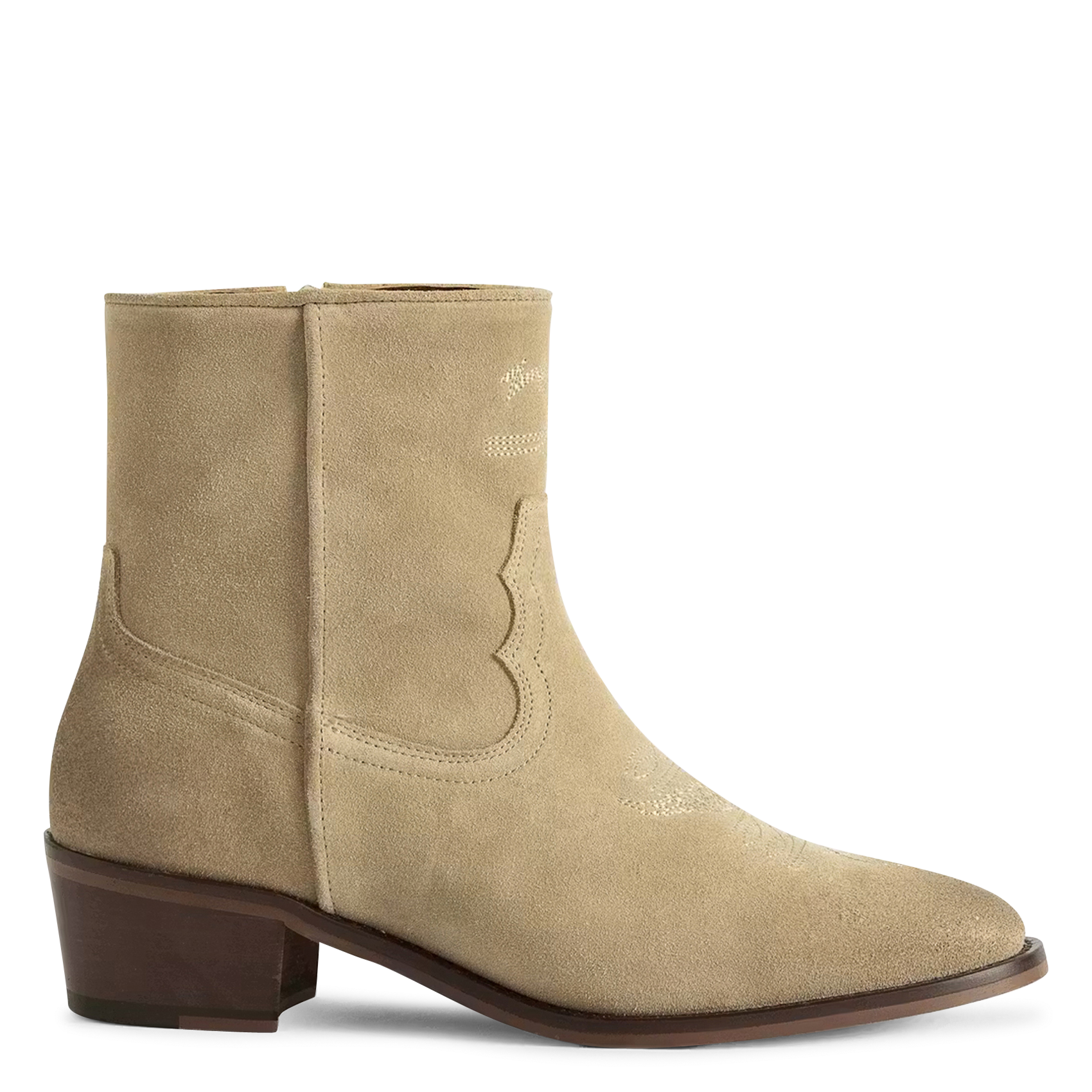 Suède enkellaarzen ZADIG&VOLTAIRE Beige