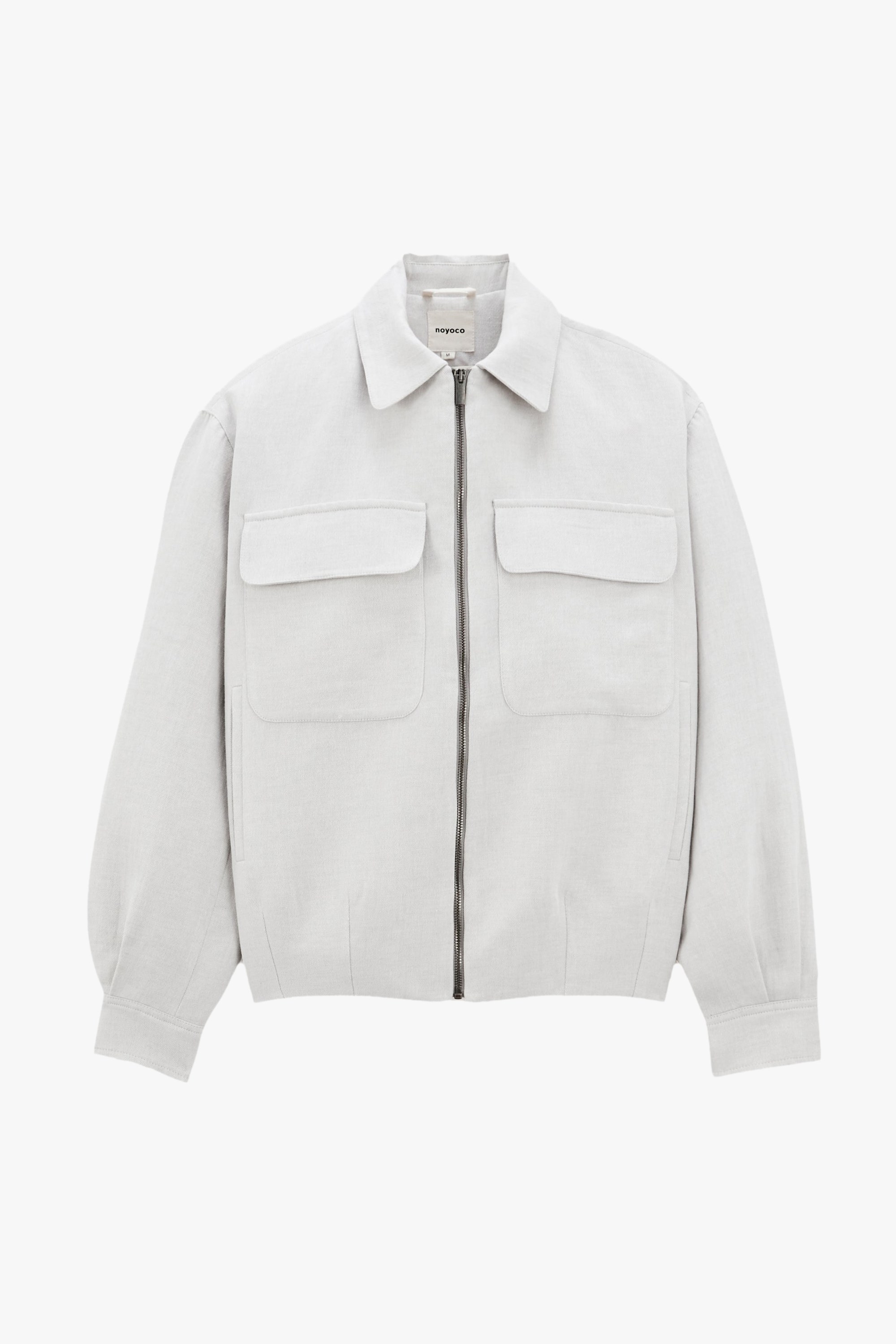 Kinsale oversized pockets jacket Noyoco Grey