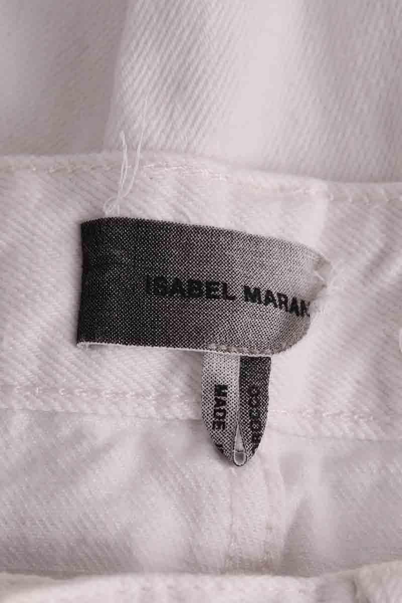 Straight jeans ISABEL MARANT - Seconde Main White