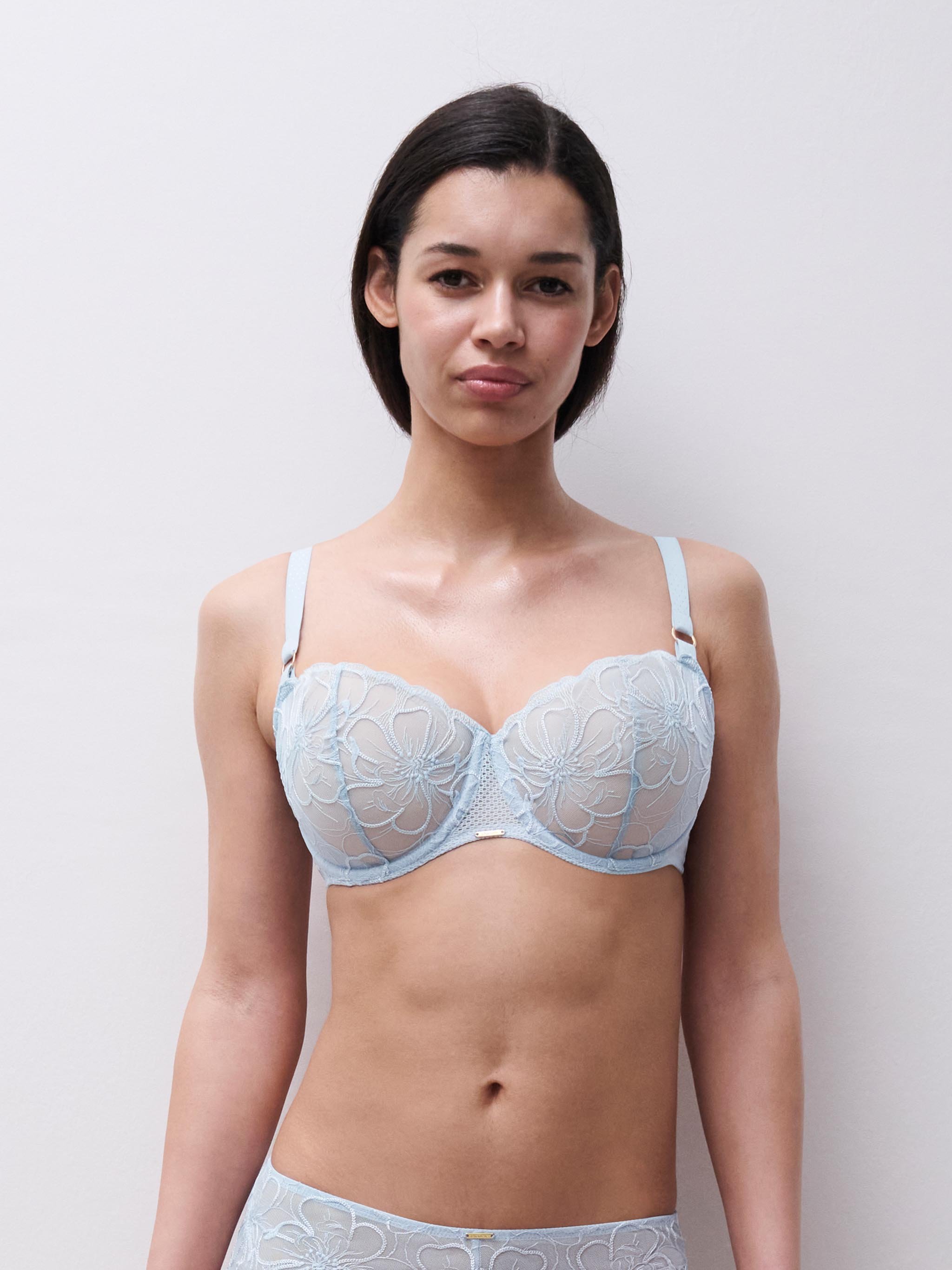Demi-cup bra | Blue CHANTELLE Women
