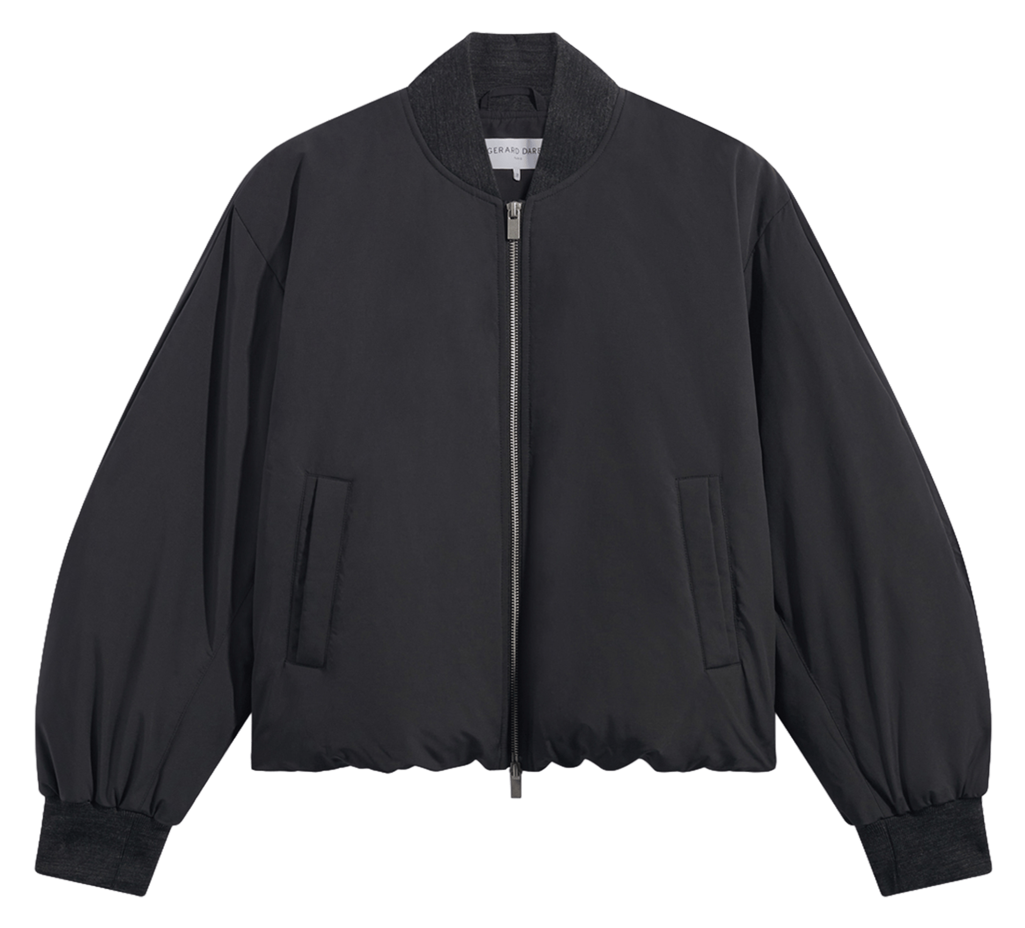 Einfarbige Jacke mit Reißverschluss GERARD DAREL Schwarz
