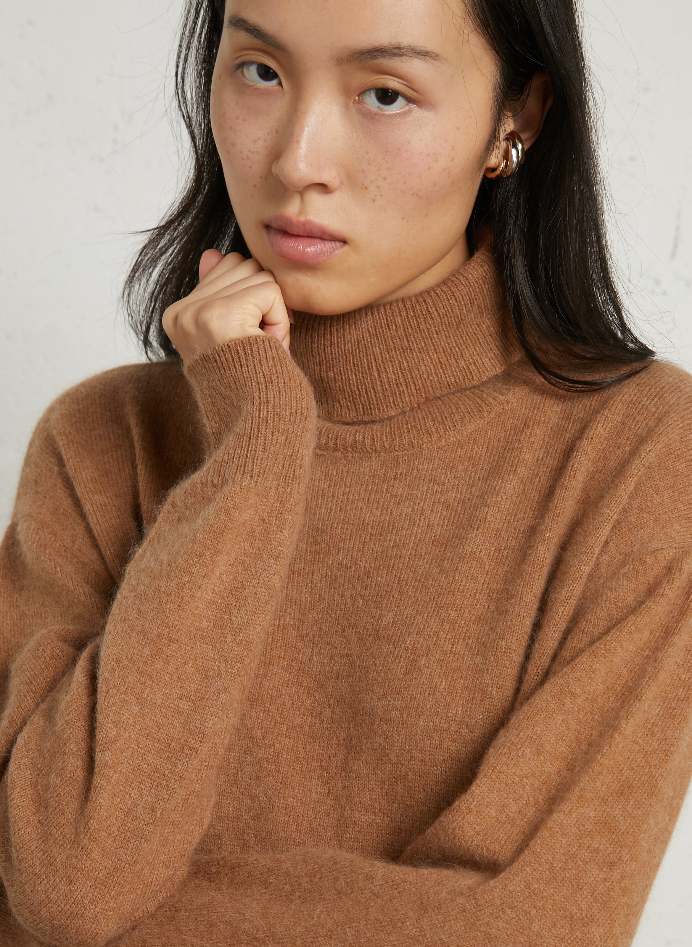 Coltrui van wolmix MAJESTIC FILATURES Beige