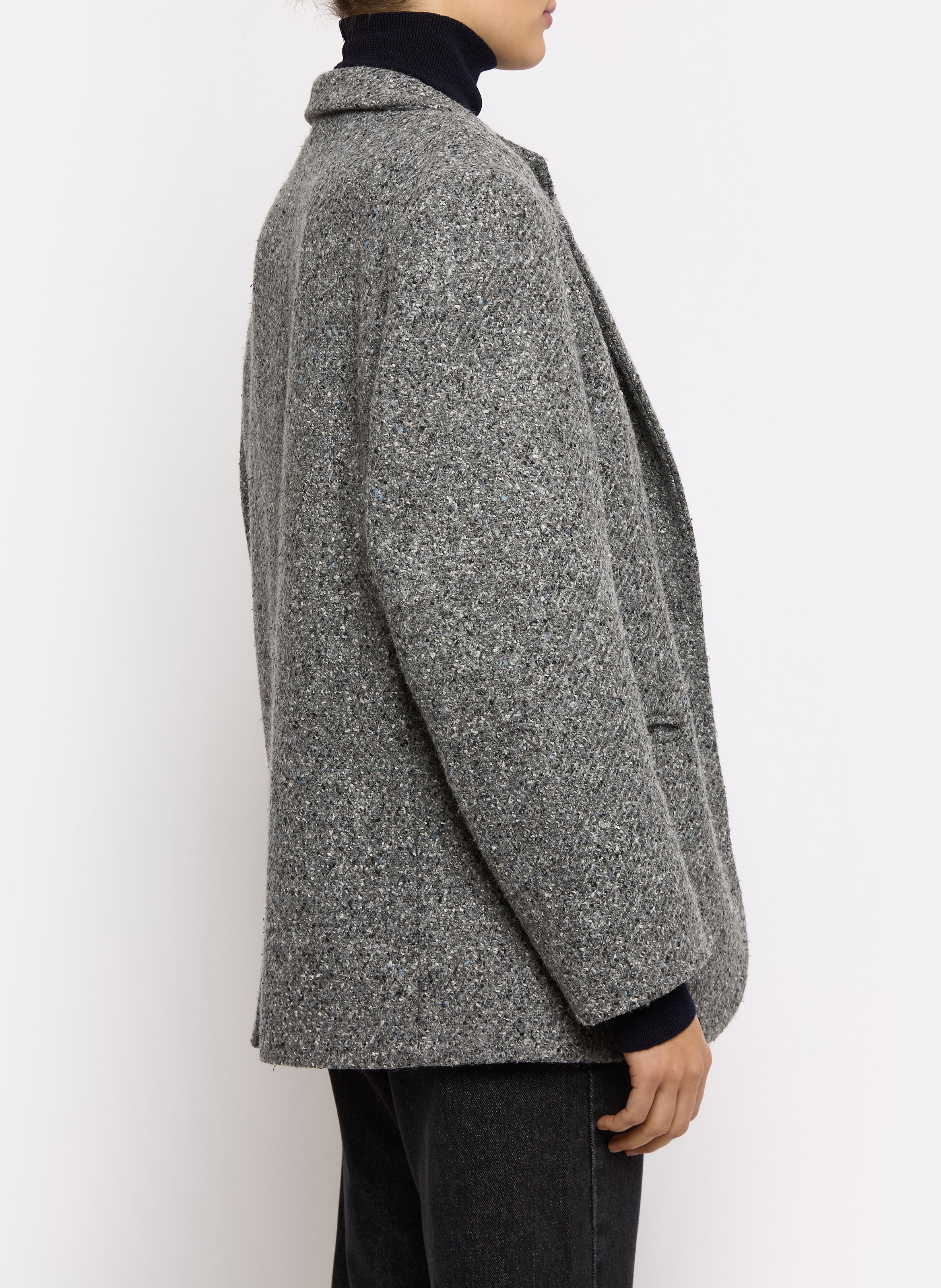 Veste de tailleur en laine mélangée ROSEANNA Gris