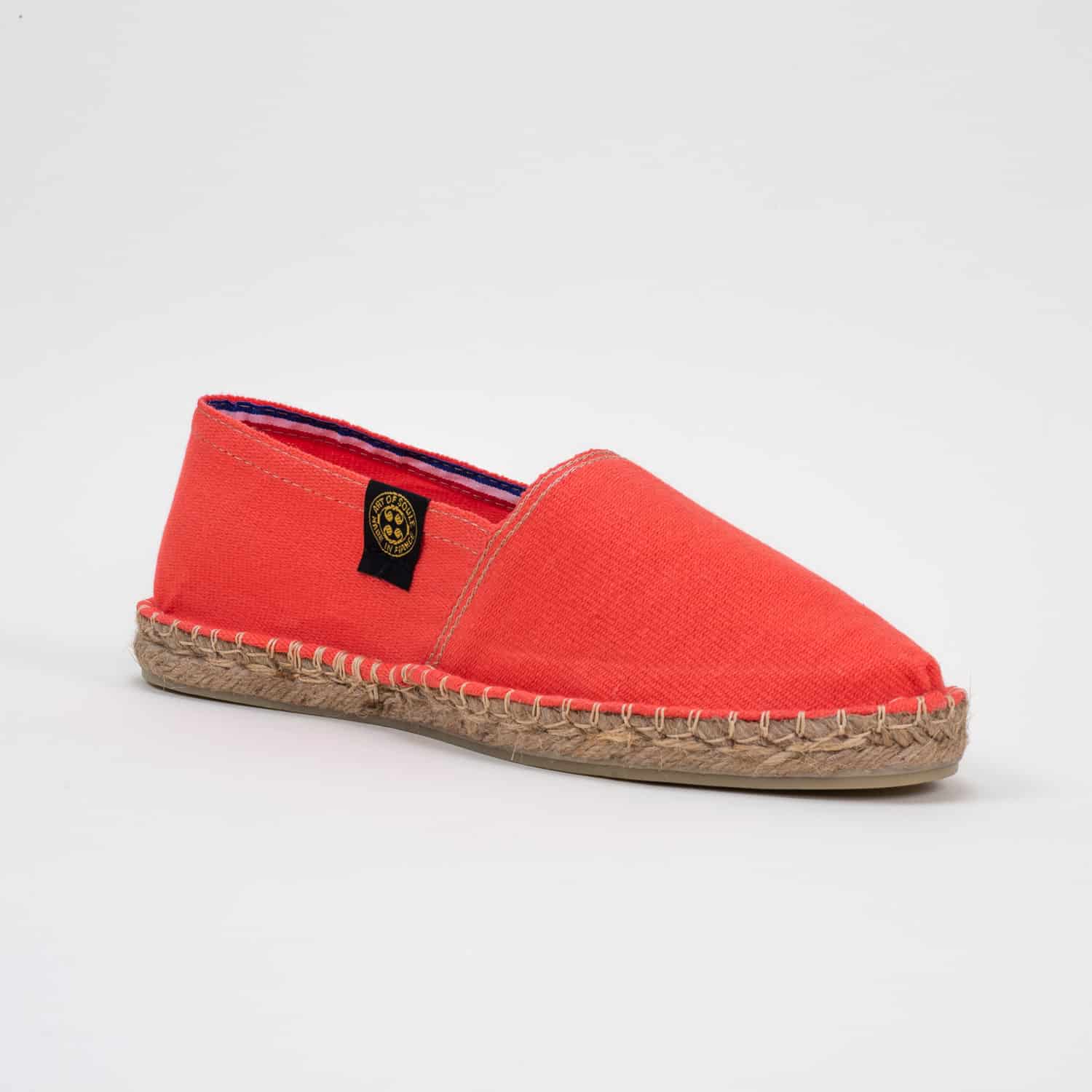 Striped espadrilles ART OF SOULE Orange