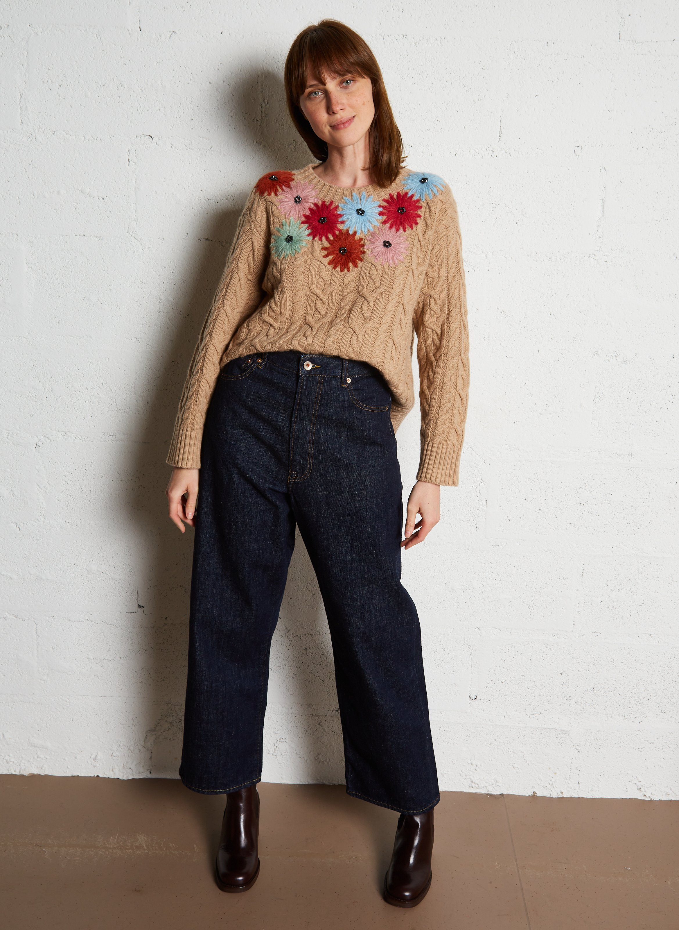 Wijde jeans met hoge taille BELLEROSE Jeans onbewerkt