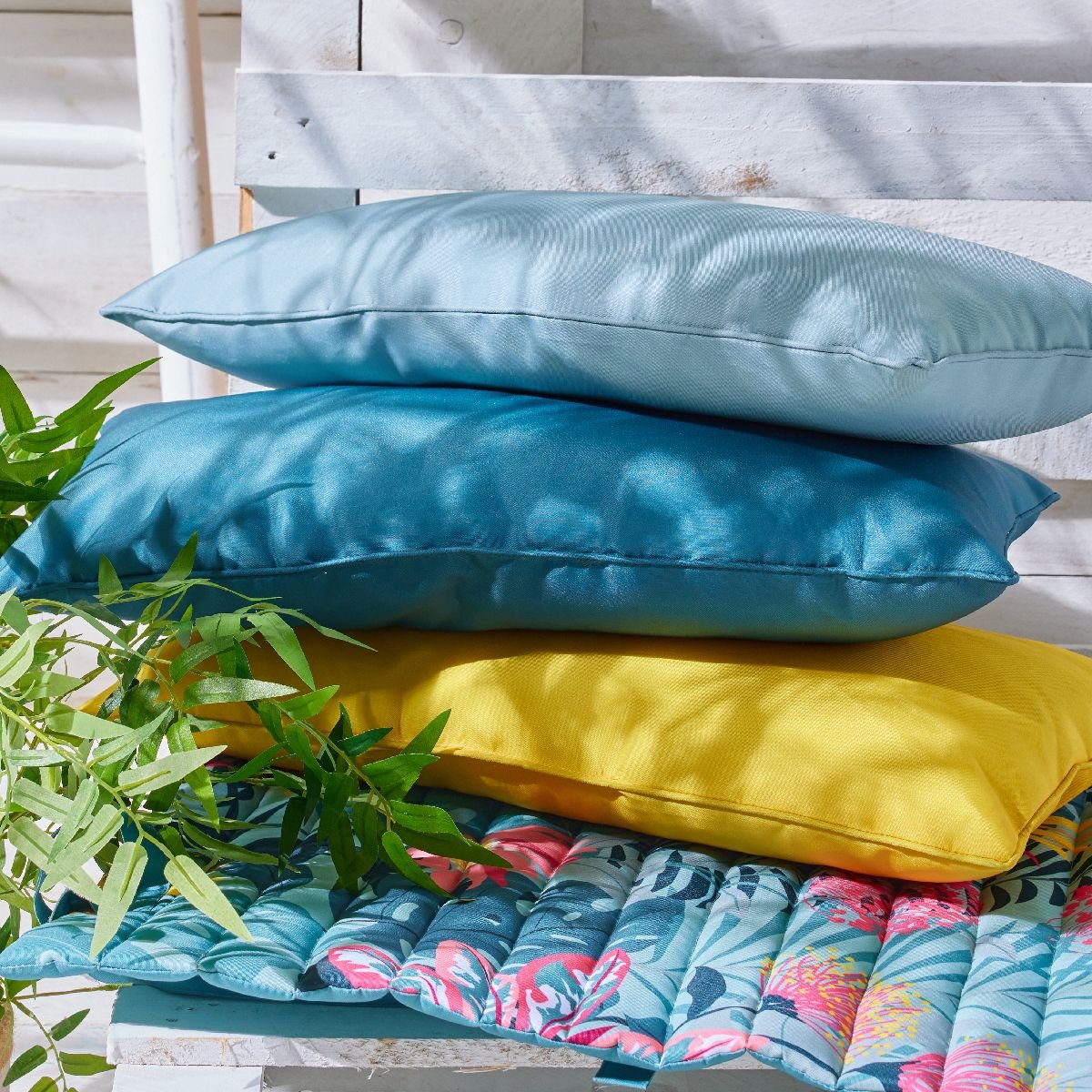 Rectangular water-repellent cushion TODAY LINGE DE MAISON Green