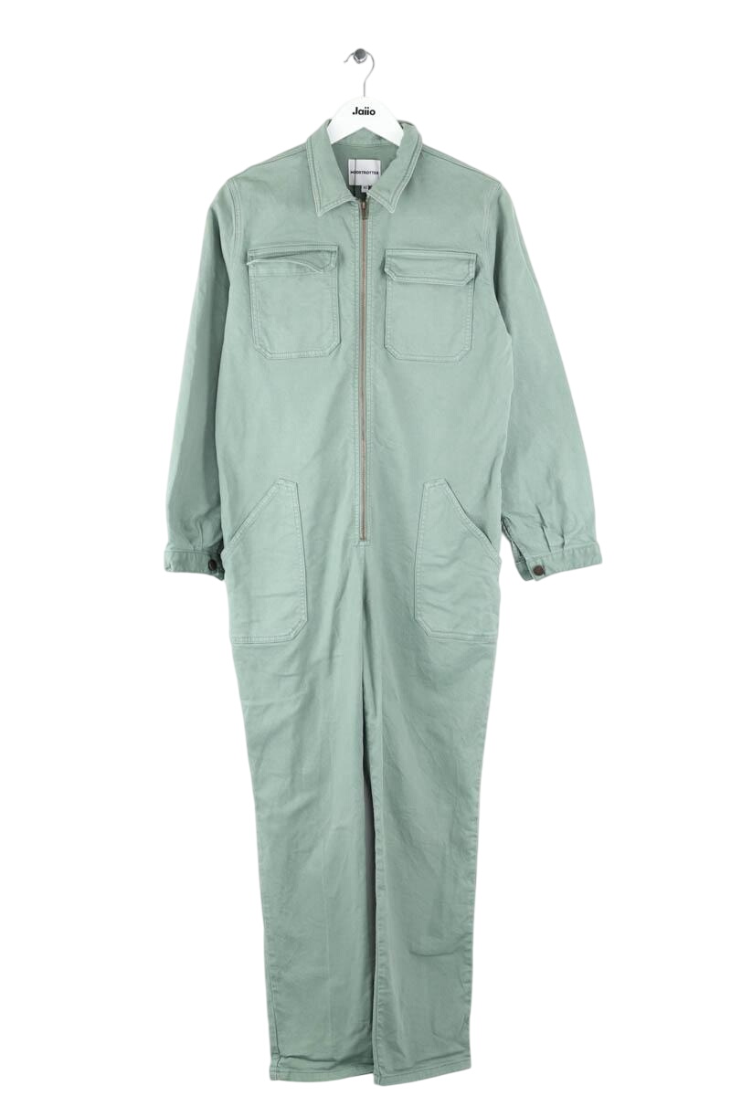 Cotton jumpsuit MODETROTTER - Seconde Main Green