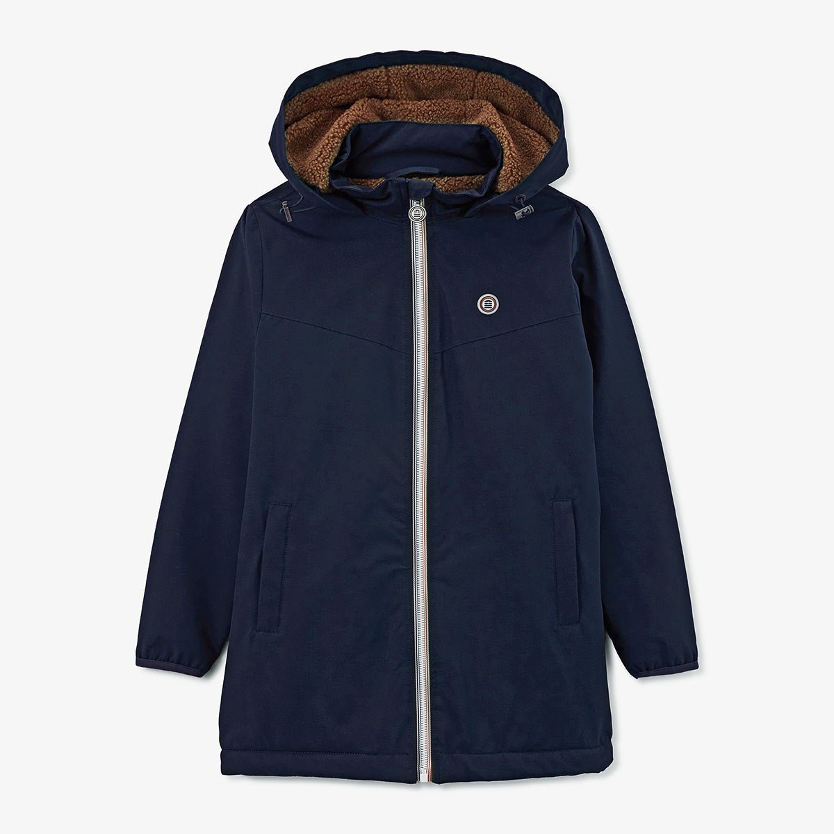 Boy's water-repellent parka SERGE BLANCO Blue