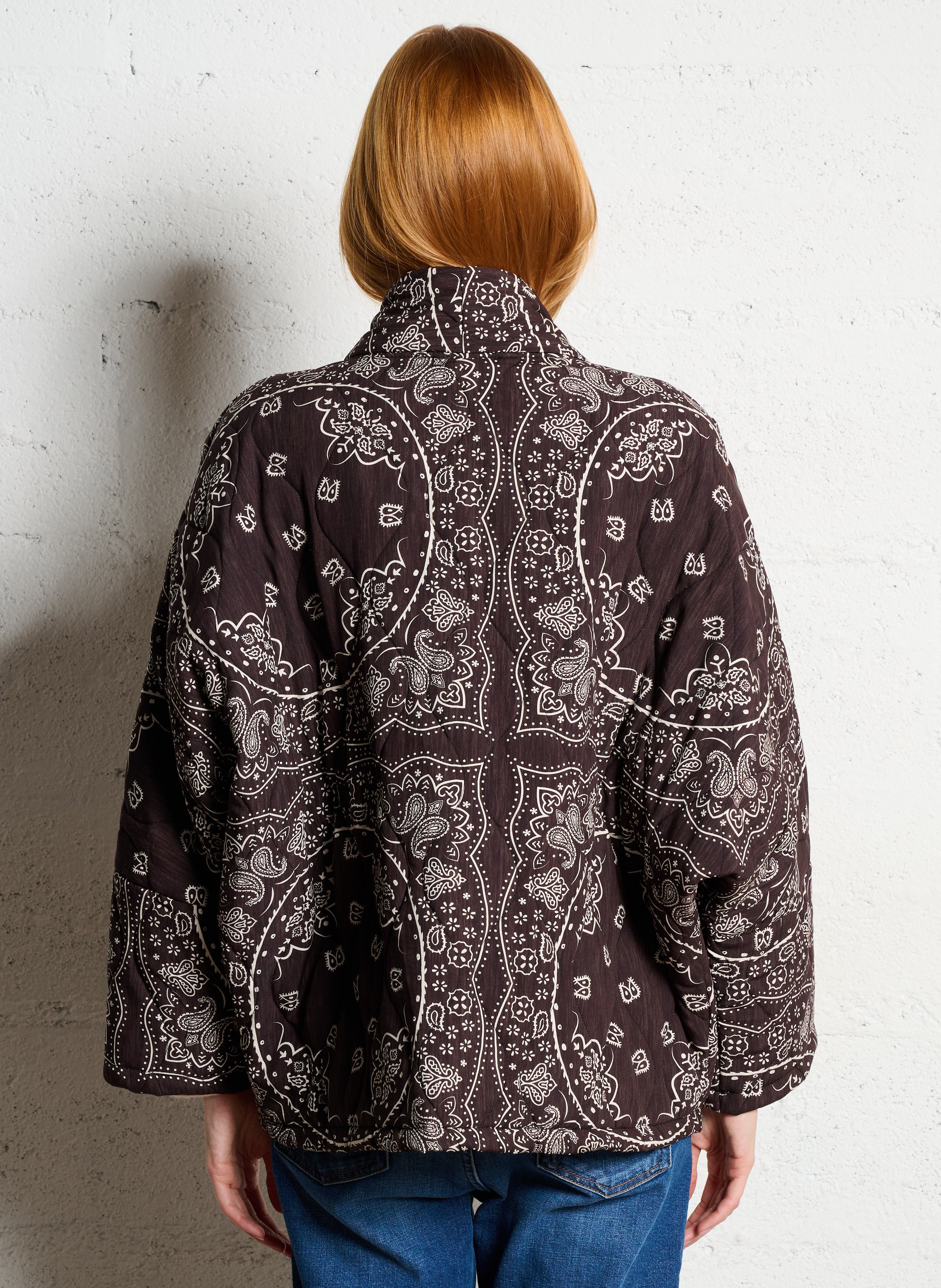 Schalkragenjacke AOKYANOS Braun