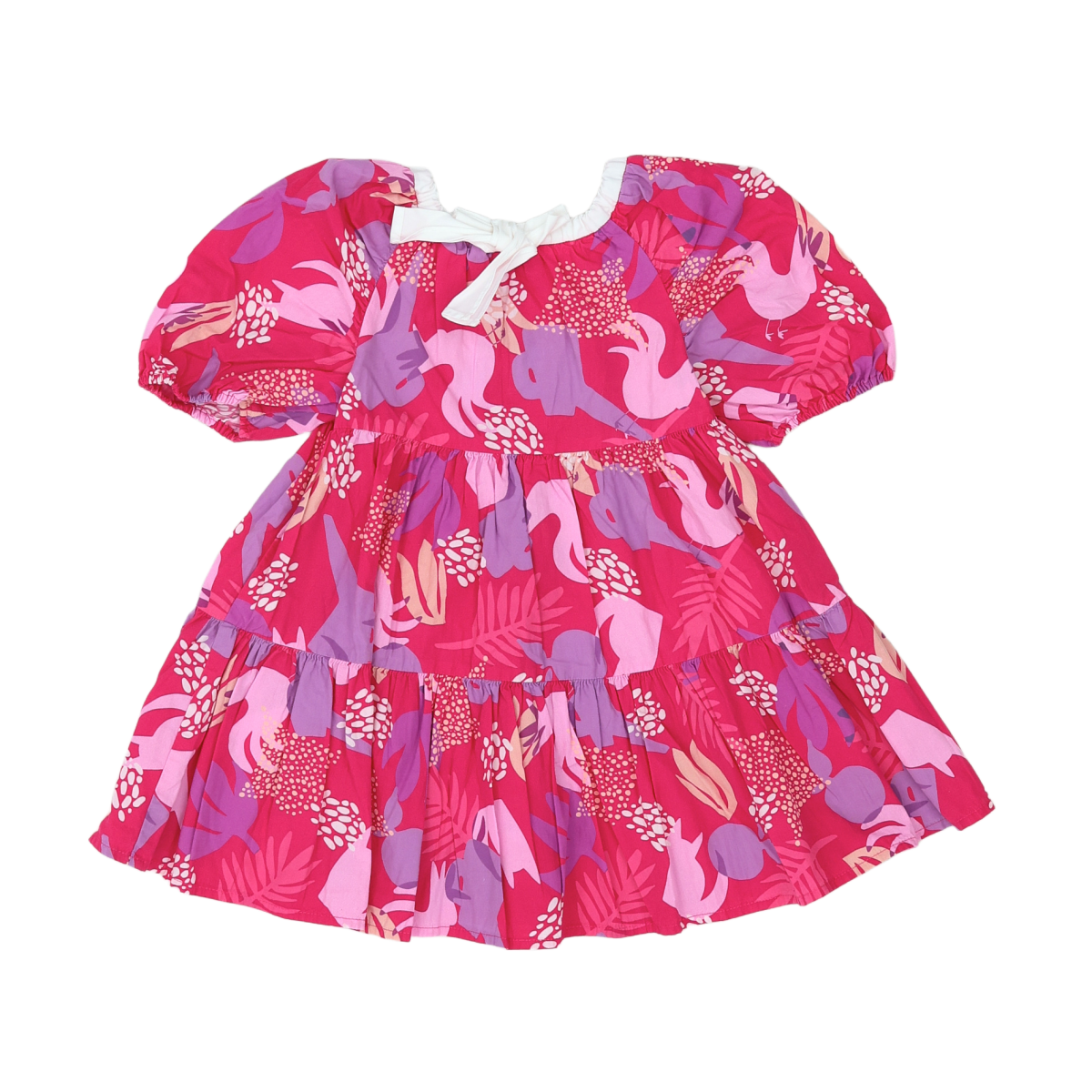 Pink baby dress - 24 months IL GUFO - Seconde main Pink