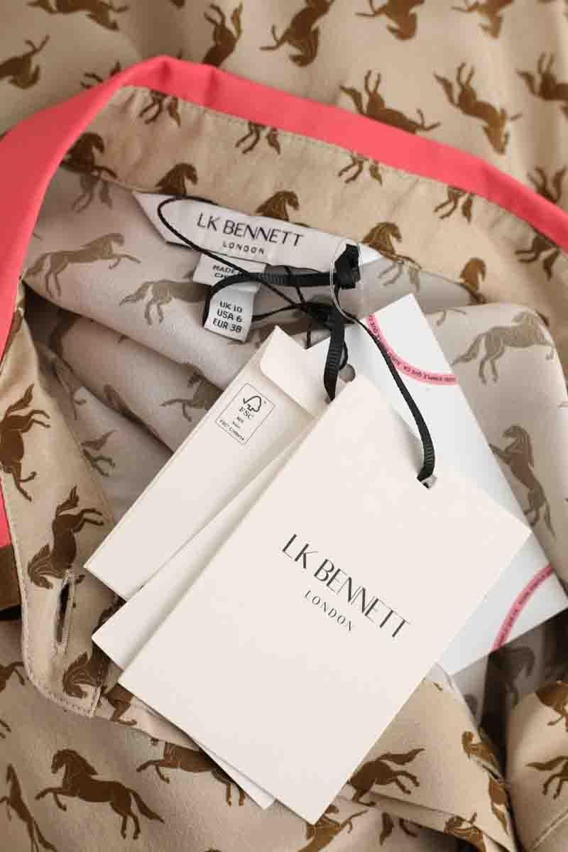 Dress LK BENNETT - Seconde Main Beige