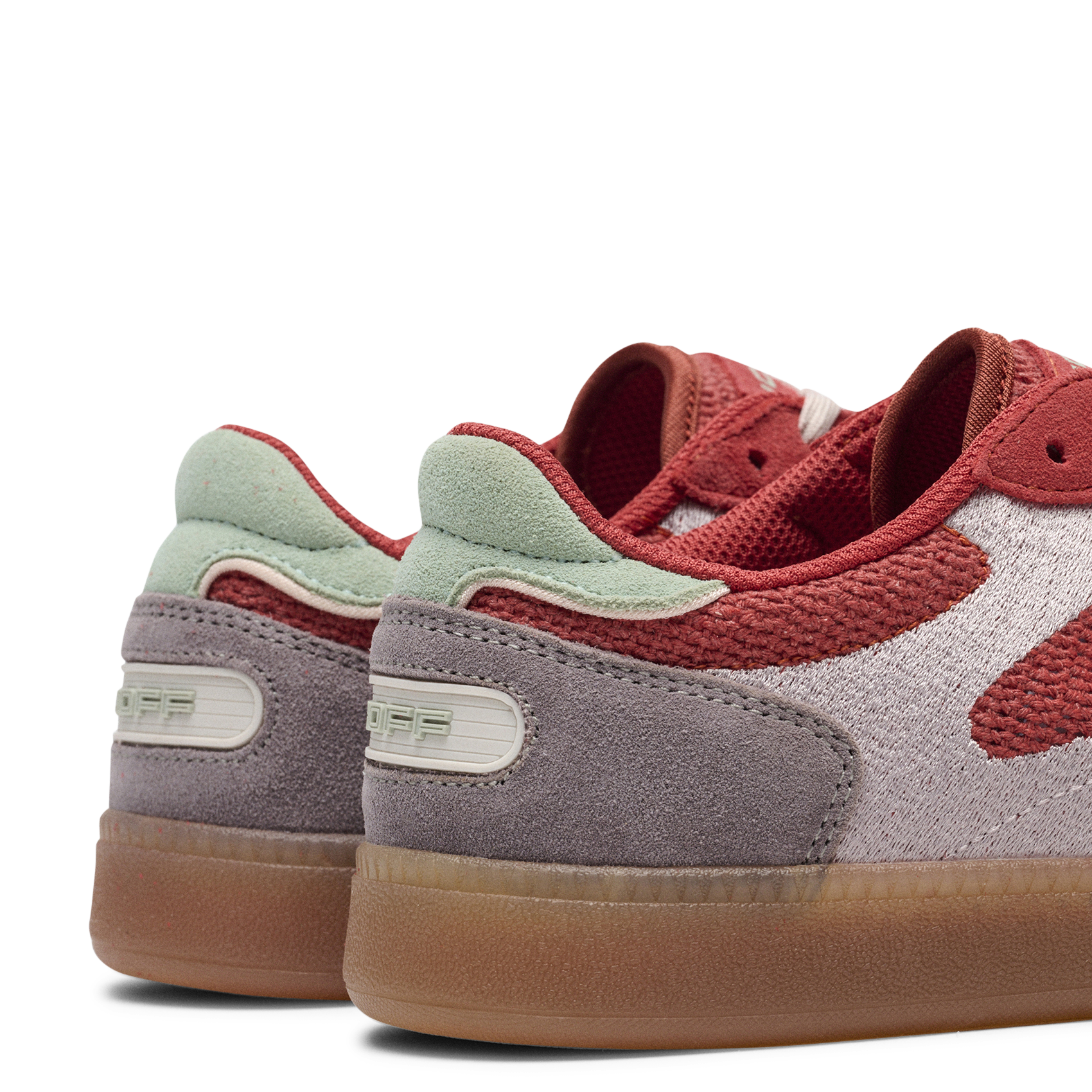 Flache Sneaker zum Schnüren HOFF Rot