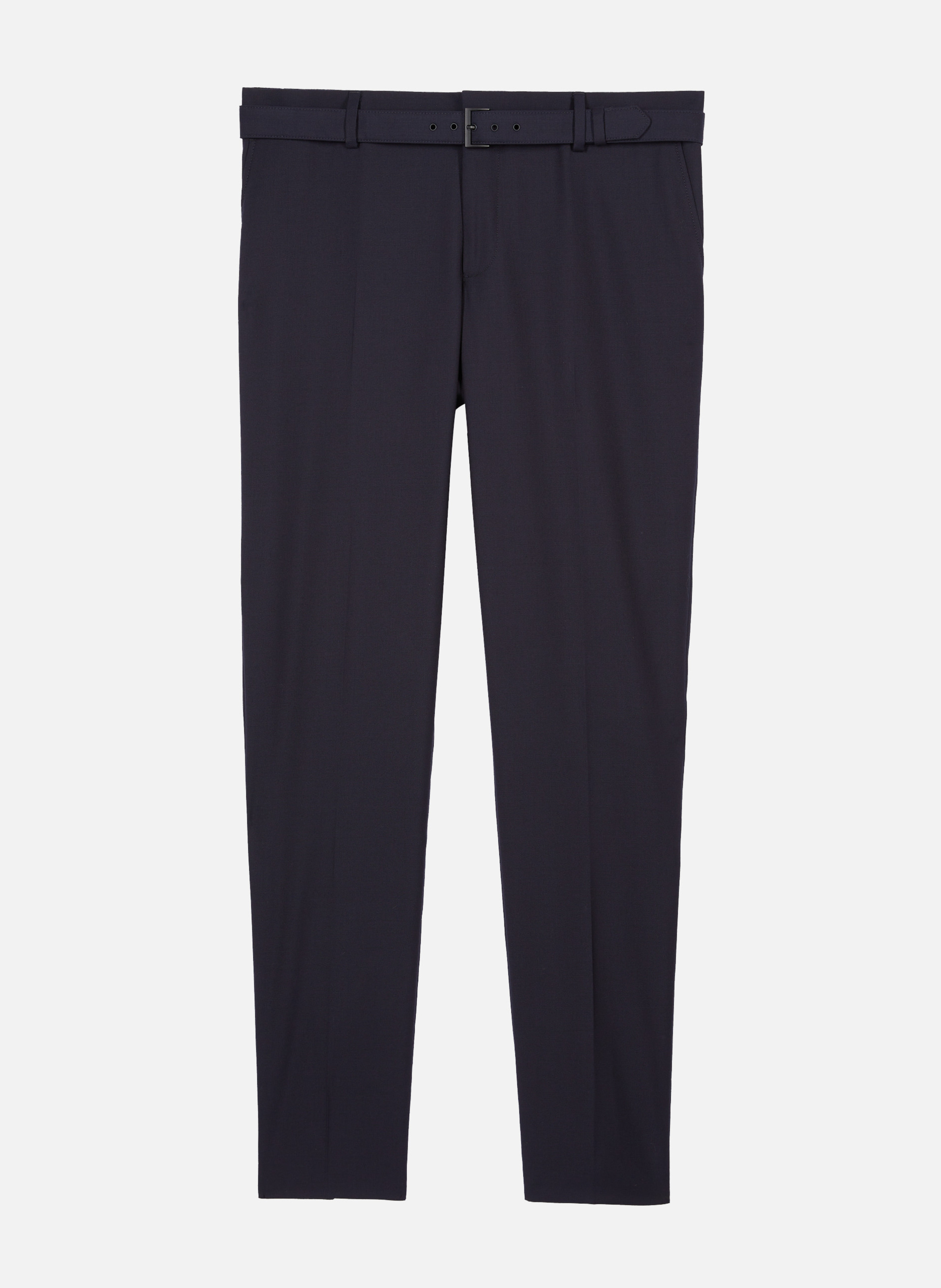 Super 100's wool suit pants THE KOOPLES Blue