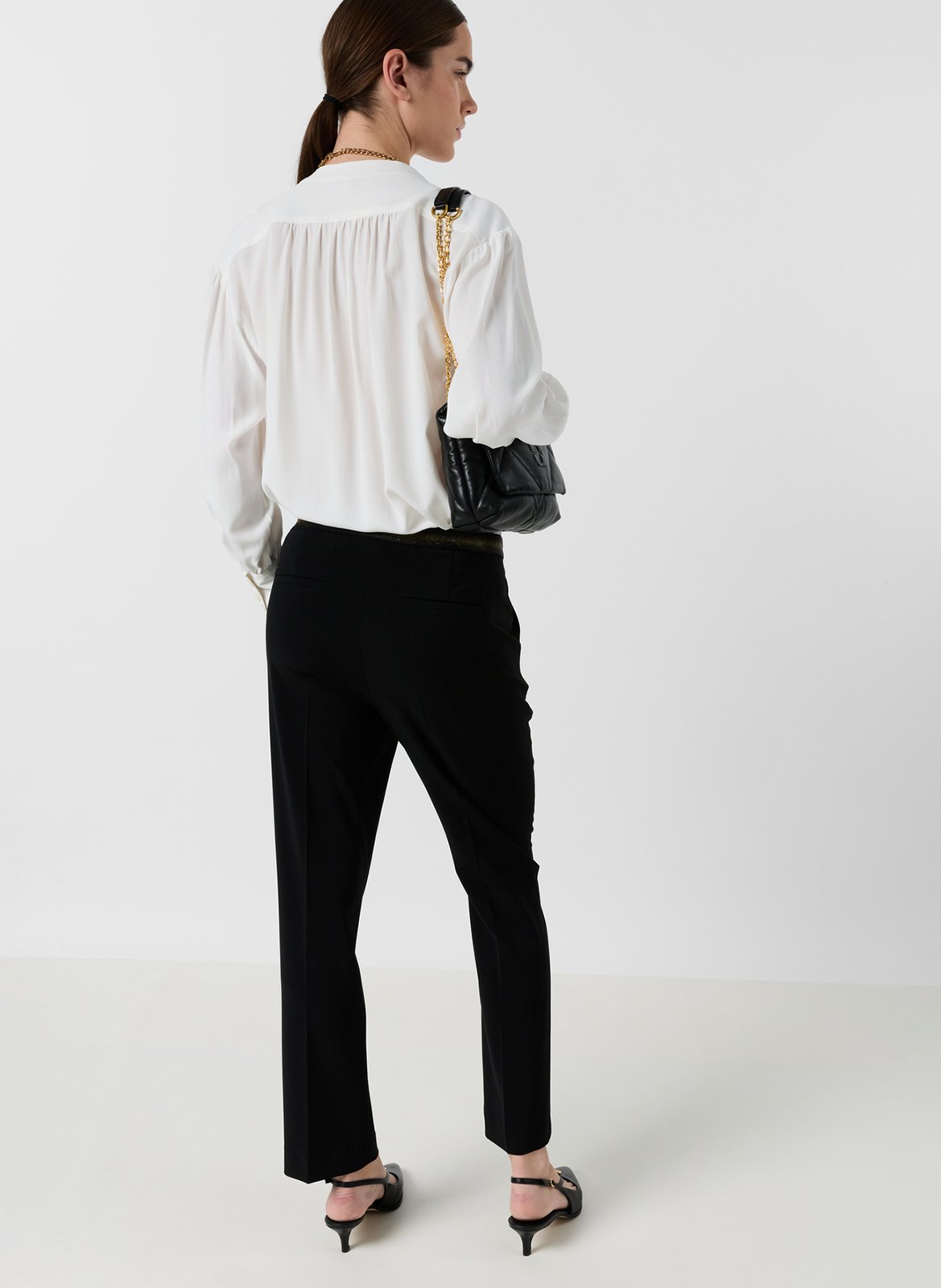 Blouse col tunisien GERARD DAREL Beige