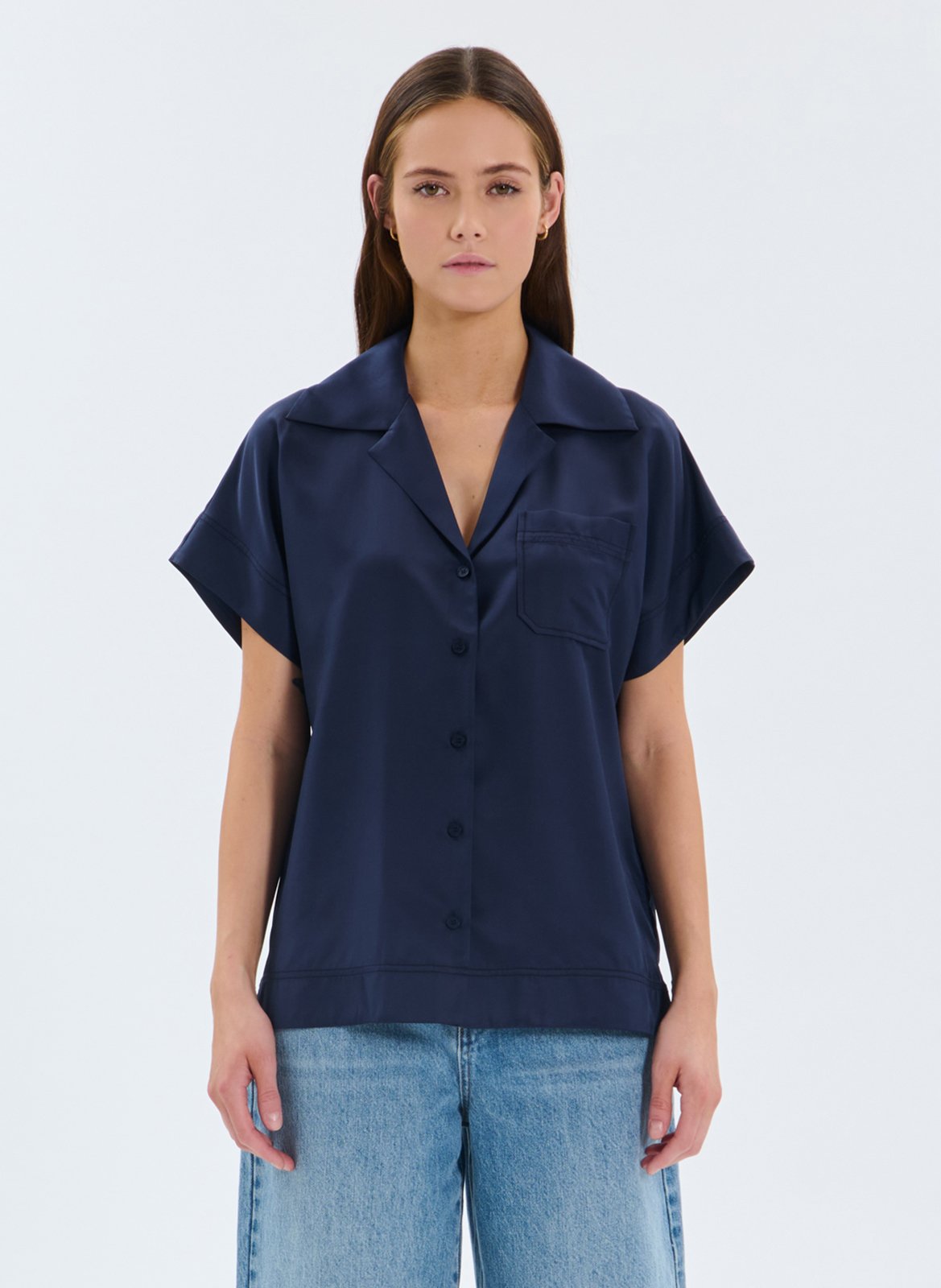 Chemise col classique ZAPA Blue