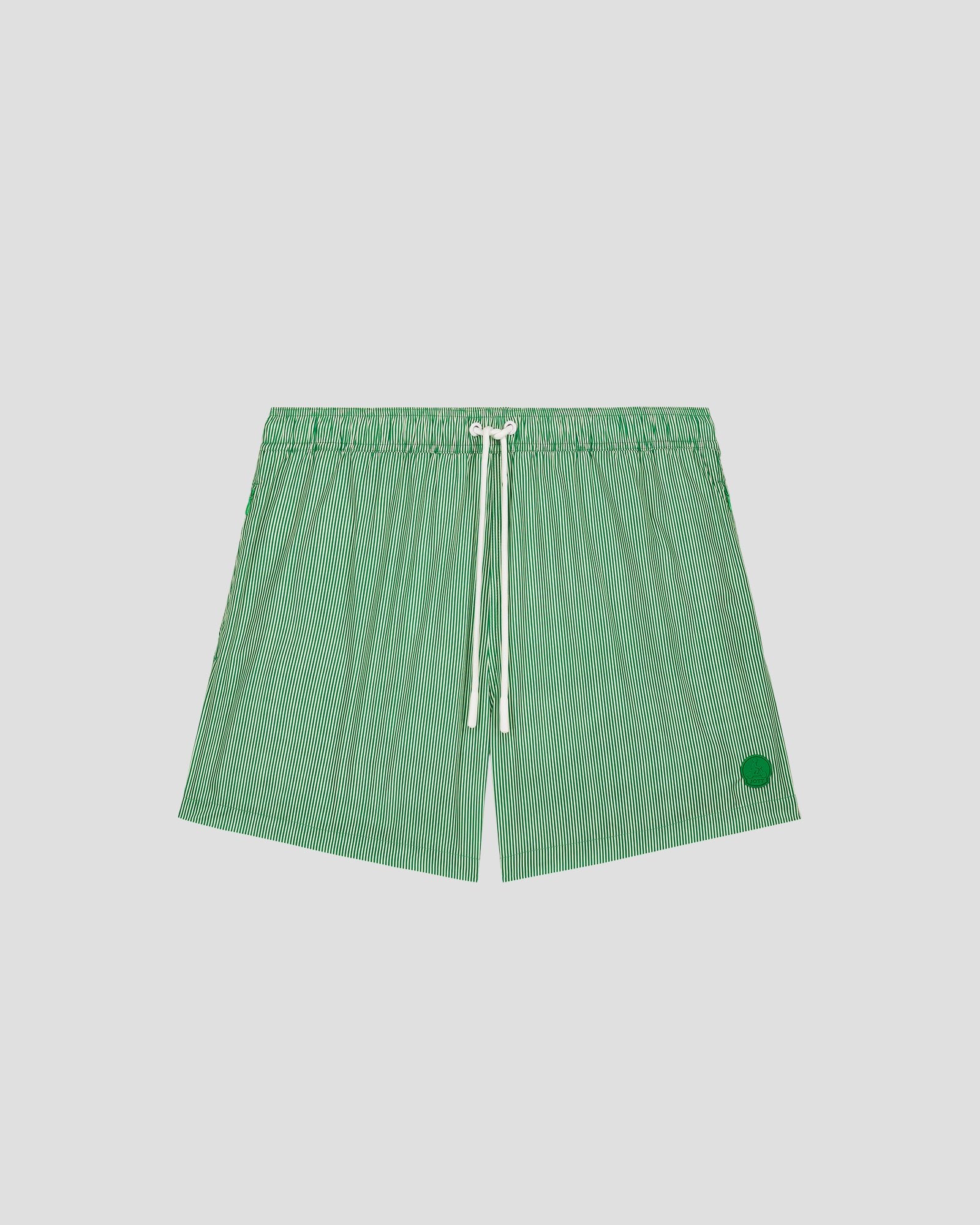 Ian Stripe Swimsuit JOTT Green