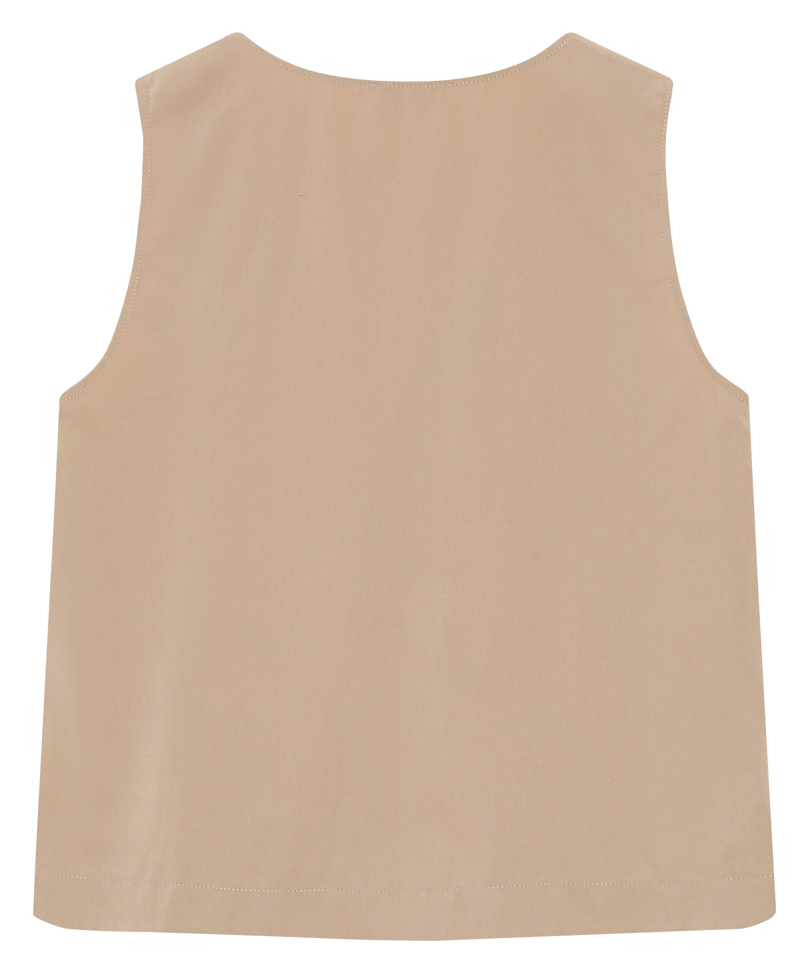 Top col v  GRACE ET MILA Beige