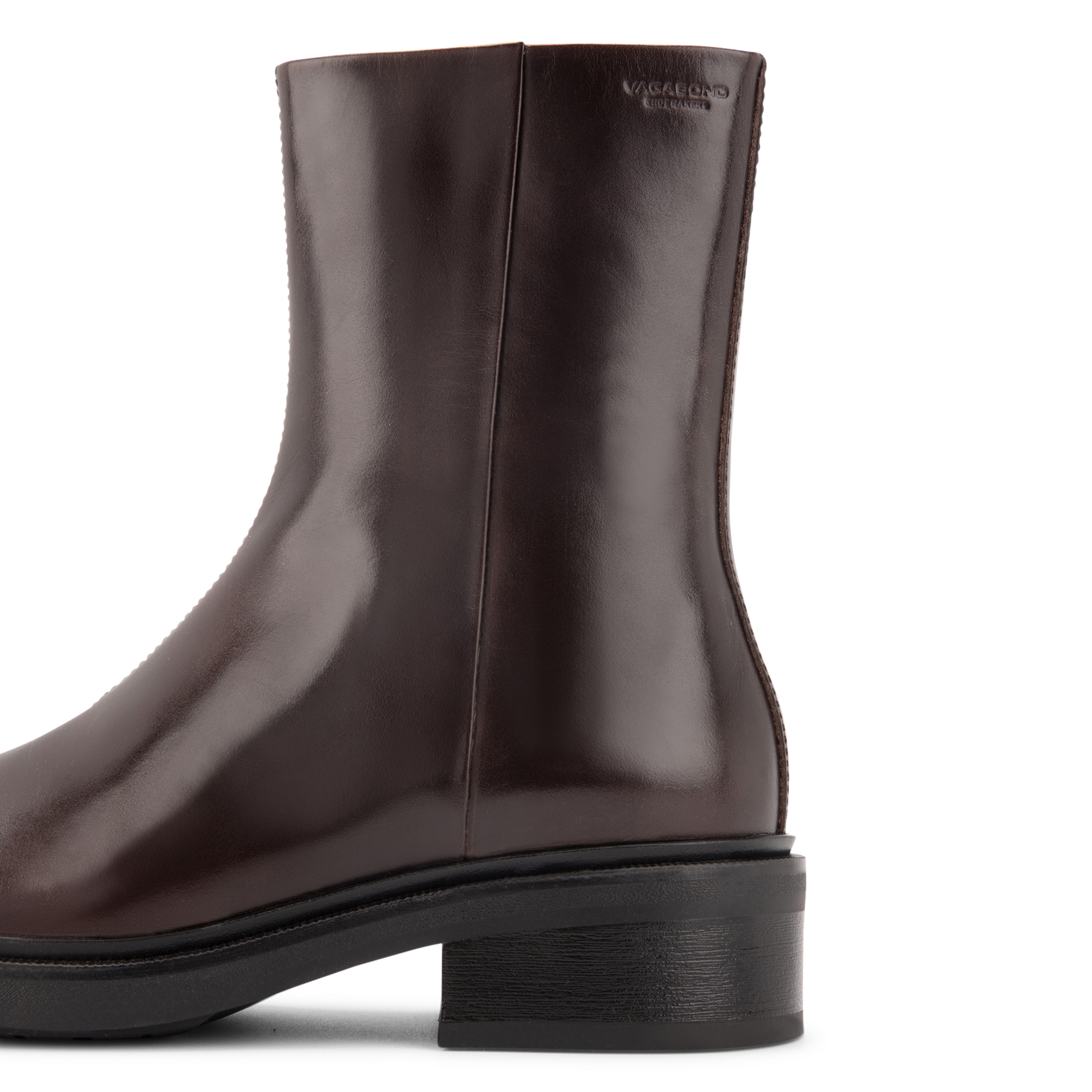 Leather mid-calf boots VAGABOND Black