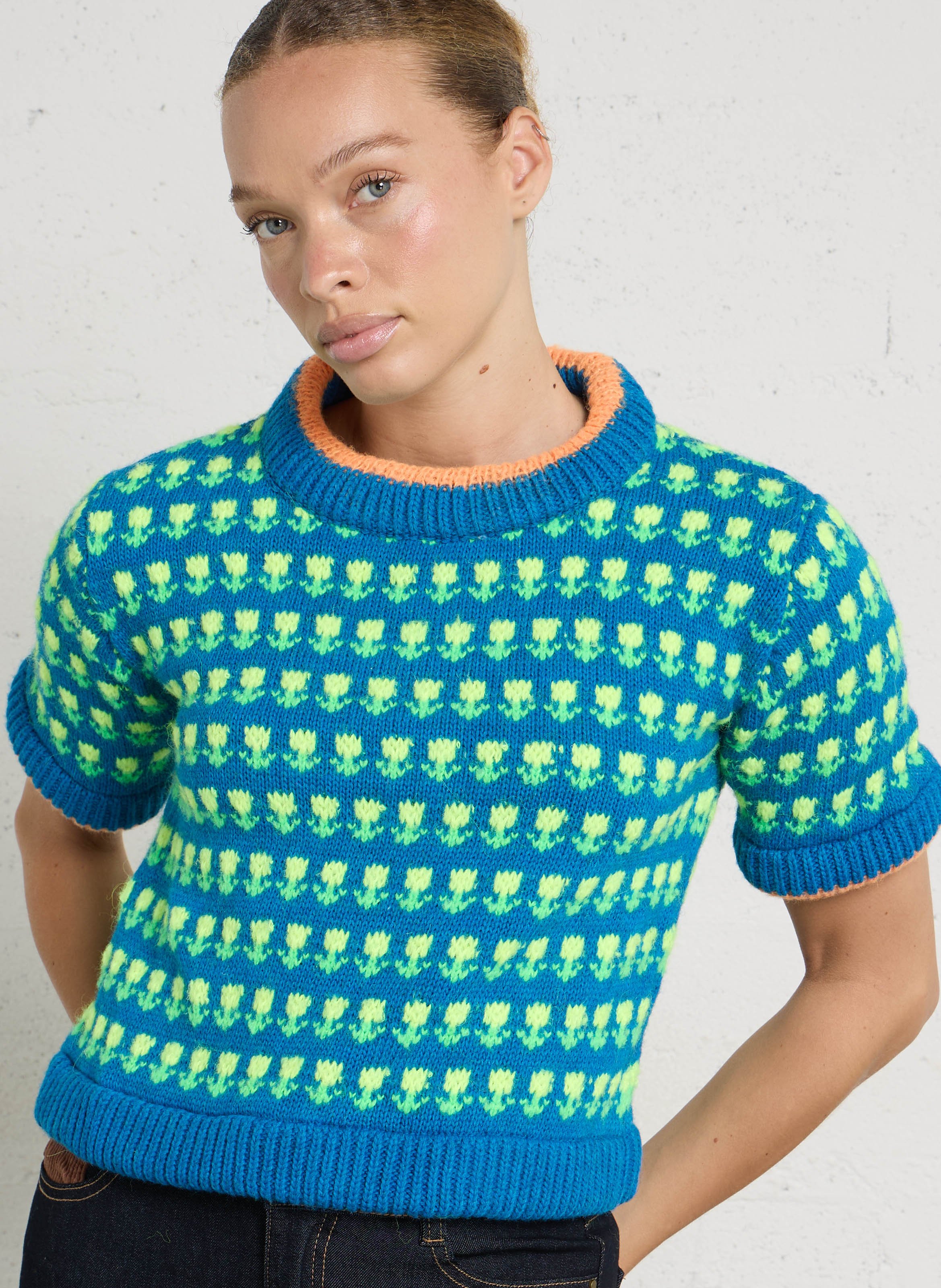 Round-neck sweater DR BLOOM