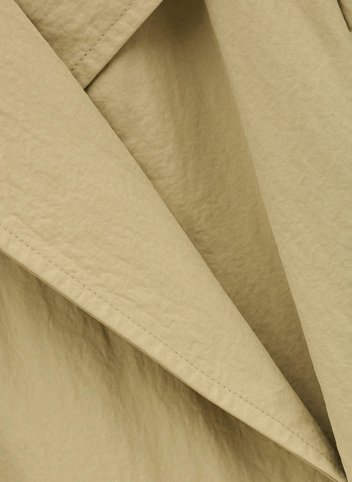 Trench long à col à revers BA&SH Beige