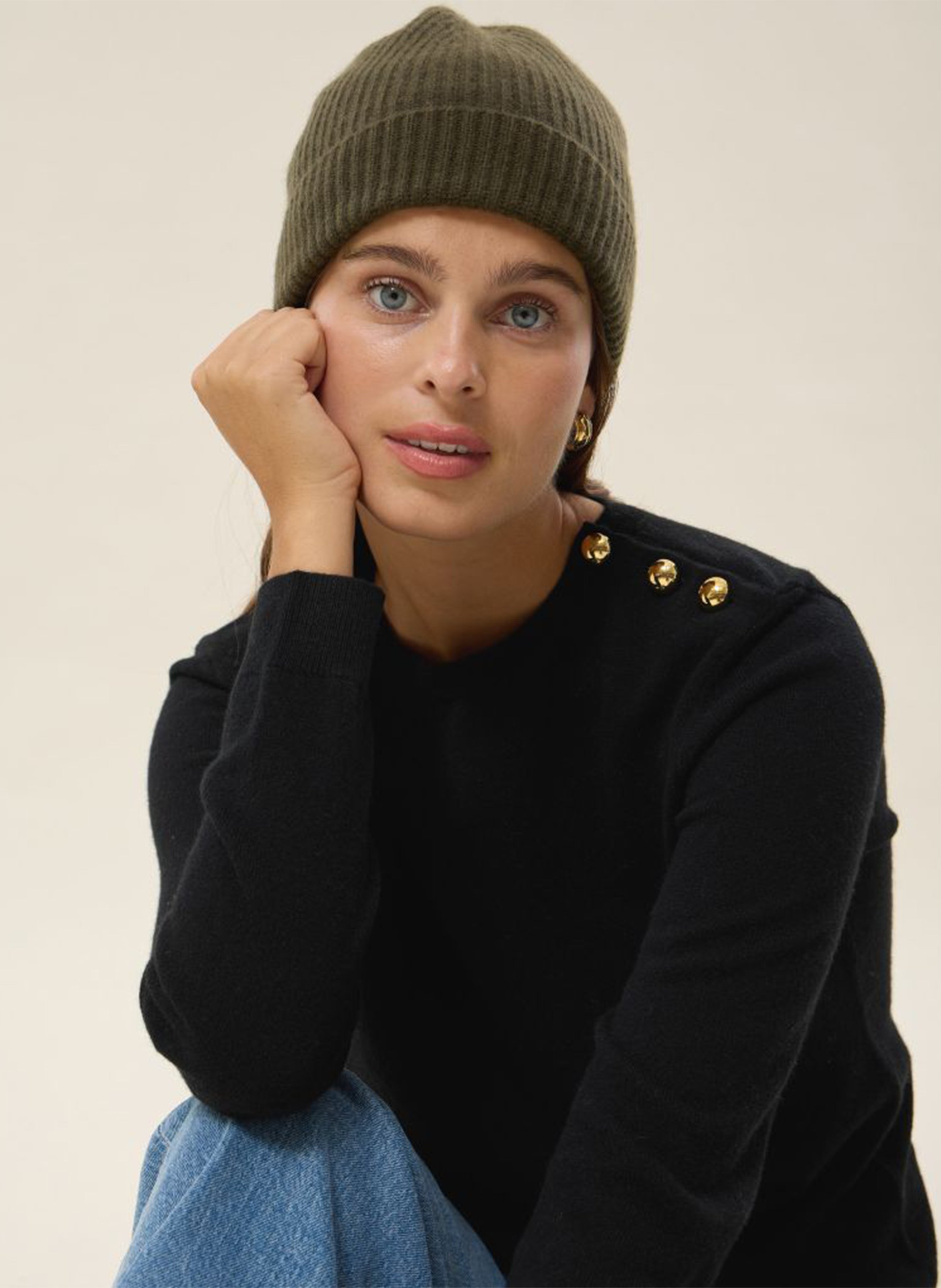 Bonnet en cachemire HIRCUS