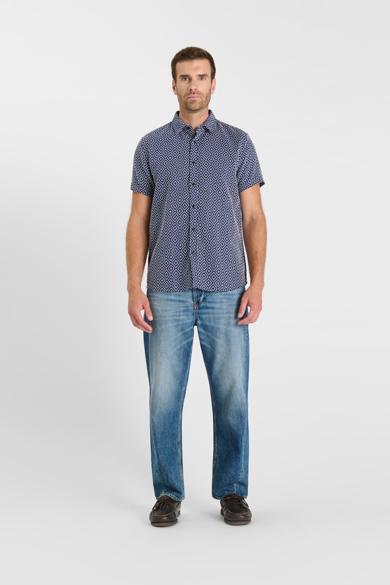 Buttoned shirt LE TEMPS DES CERISES Blue