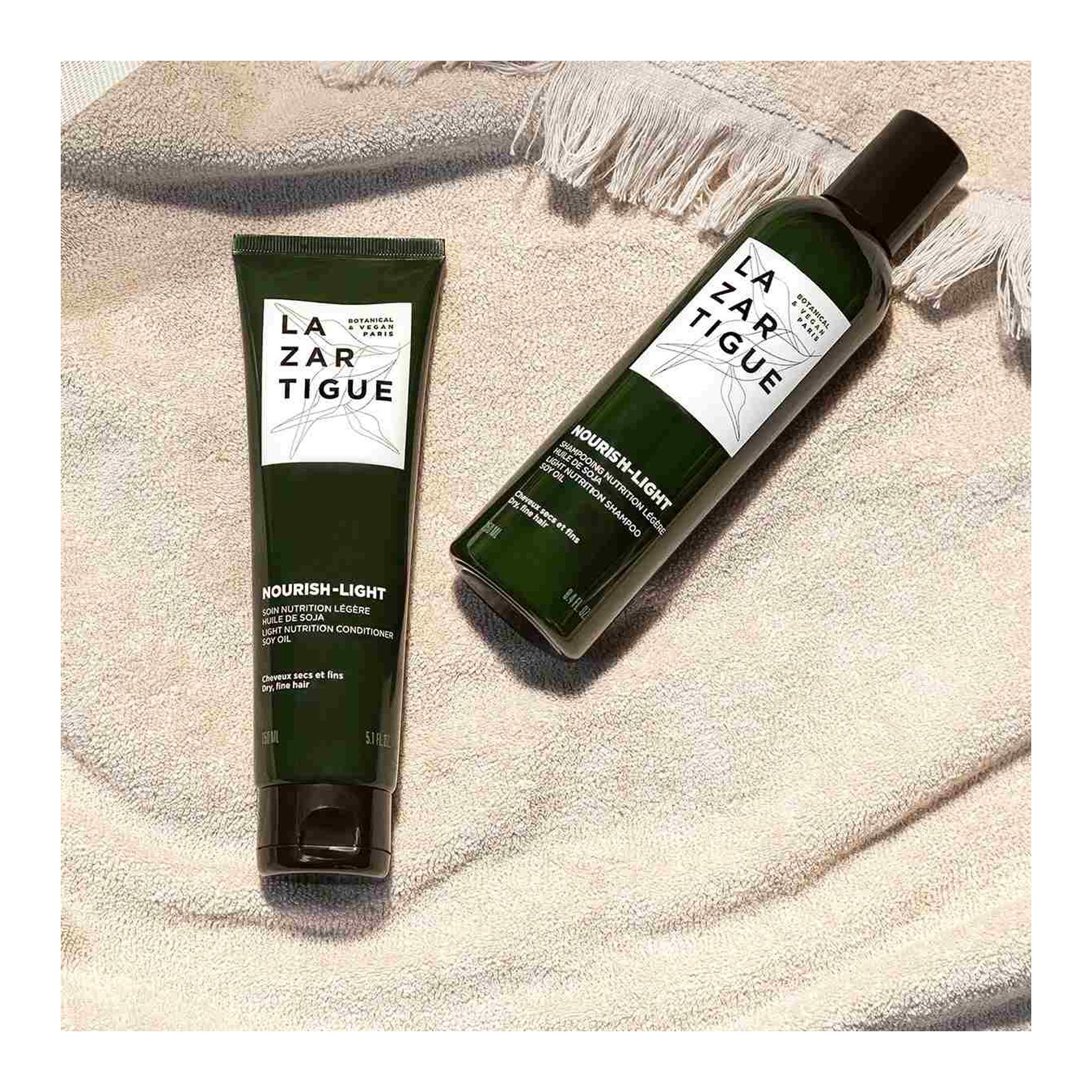 SHAMPOOING NUTRITION LÉGÈRE LAZARTIGUE No color