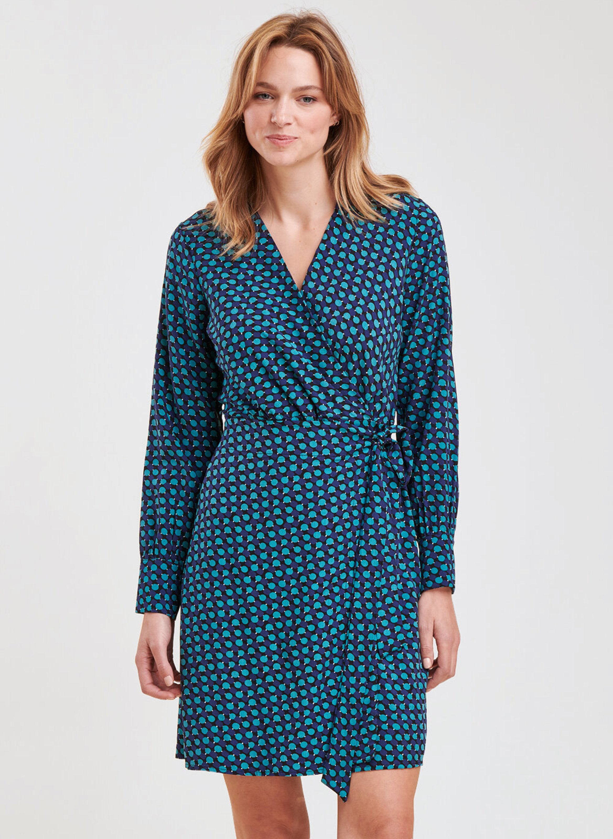 Robe La Fée Maraboutée - Taille S (36) - Vert & Multicolore, Longueur Genou - Neuve Sans étiquette