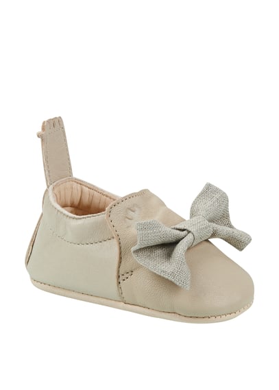 Leather Slippers Mou Sandshell Mou Easy Peasy - Child - AHZ71F-13-MOU ...