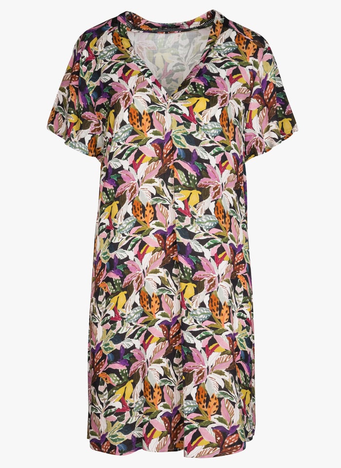 Floral top t dress