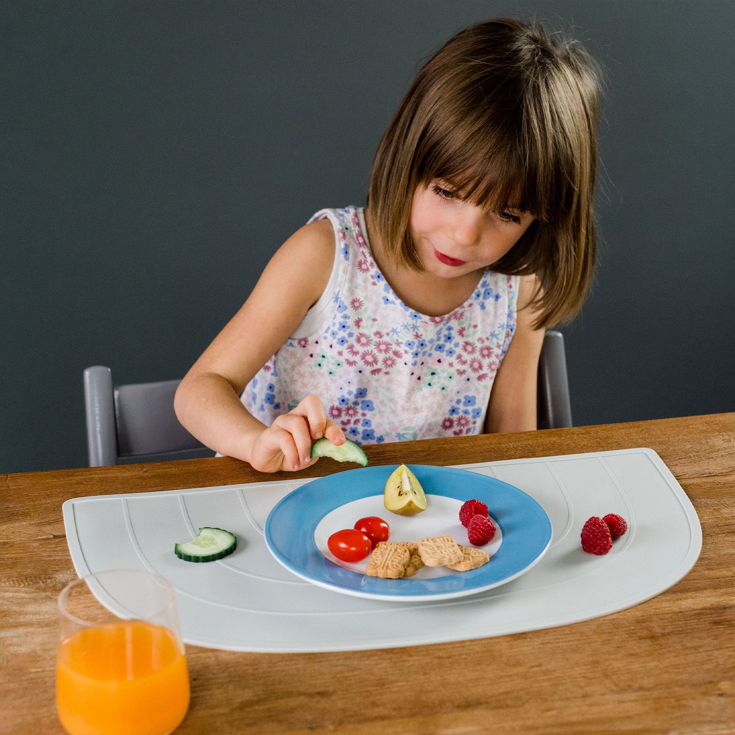 Set de table arc-en-ciel en silicone KINDSGUT No Color