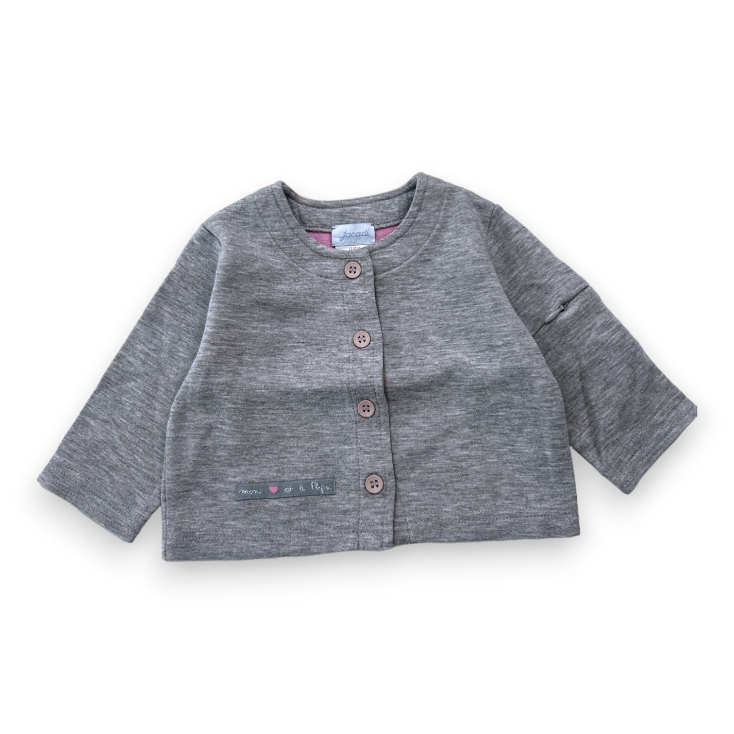 Grey Baby Set - 12 months JACADI - Seconde Main Grey