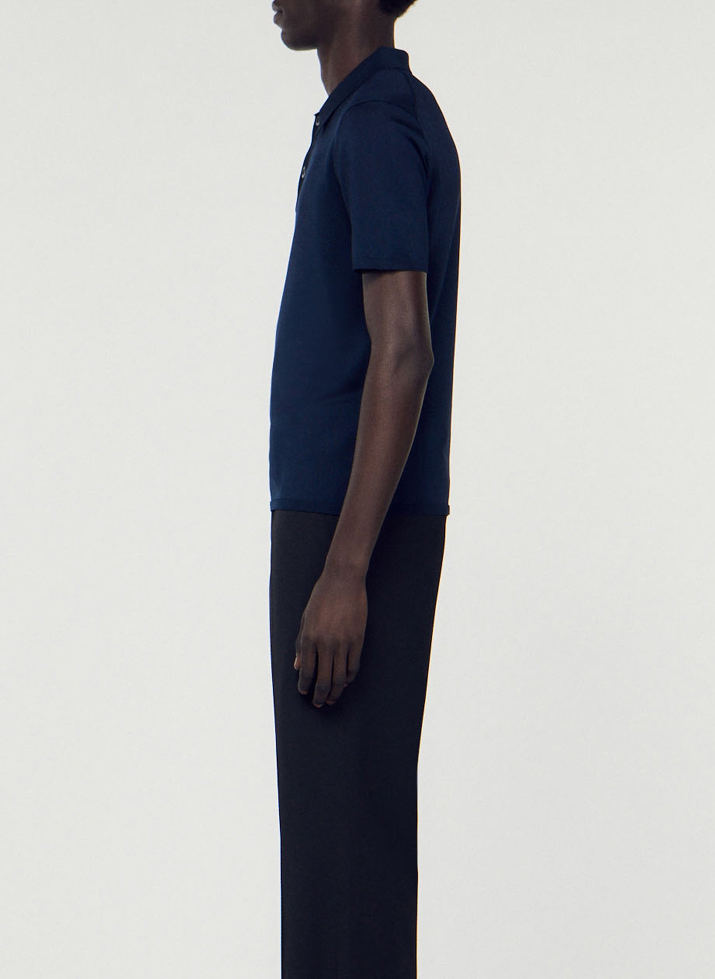 Polo regular fit  SANDRO Bleu