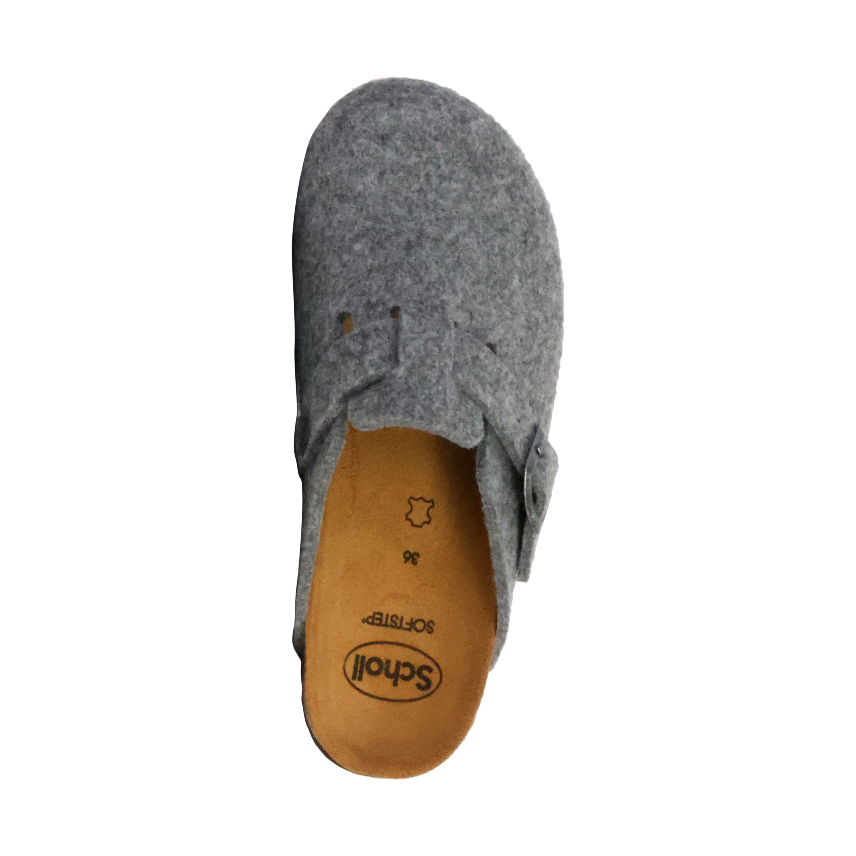 Leather mules Fae SCHOLL Orange