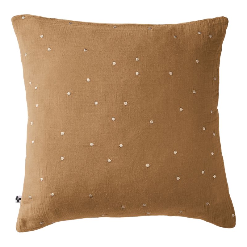 Cotton percale pillow case L'EFFET PAPILLON