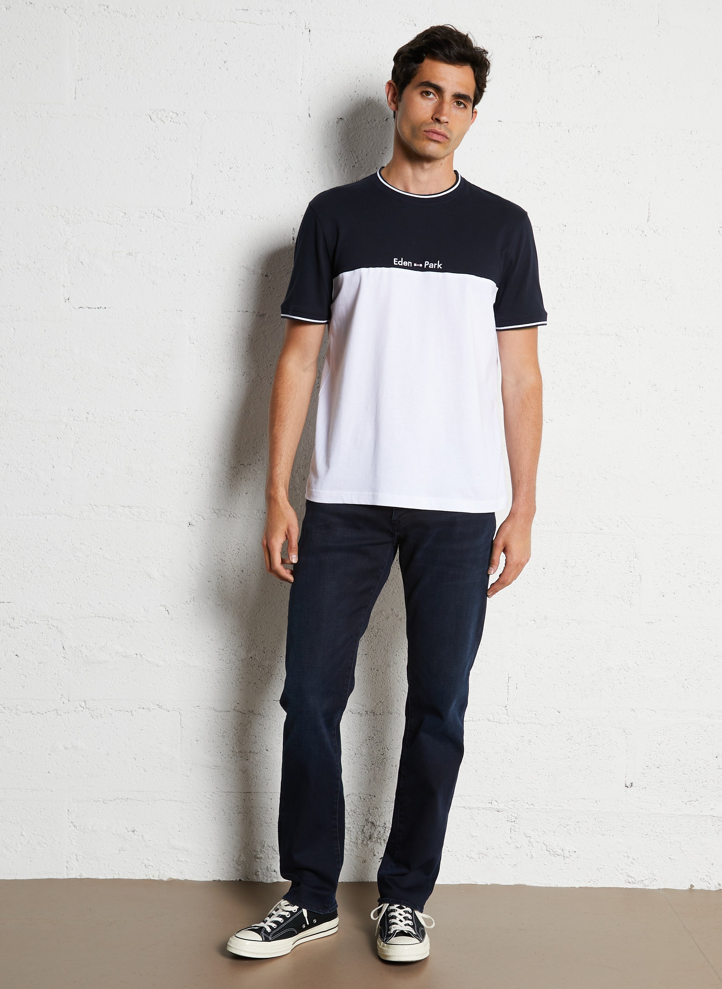 Camiliday round-neck sleeveless cotton top EDEN PARK White